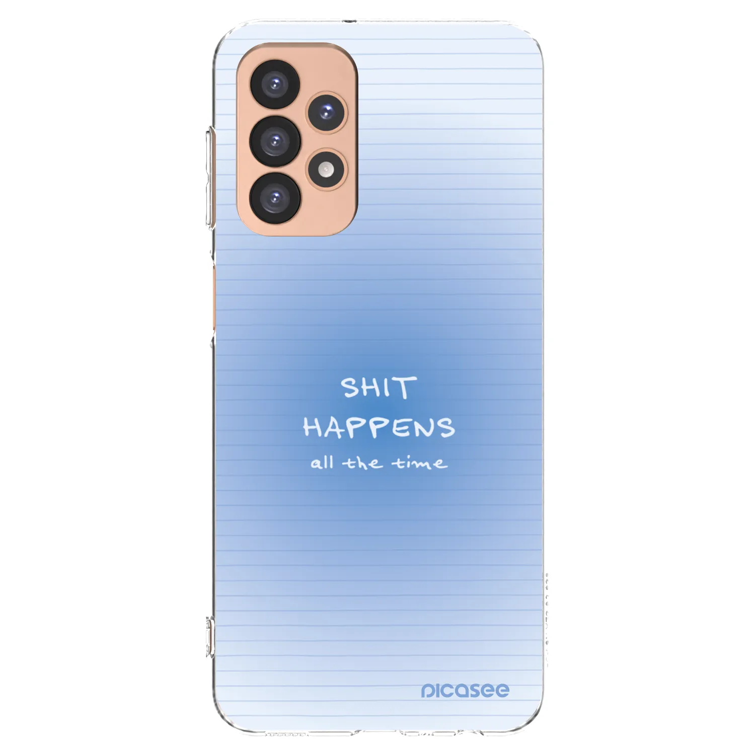 Picasee silikonski prozorni ovitek za Samsung Galaxy A23 A236B 5G - Oops Memo