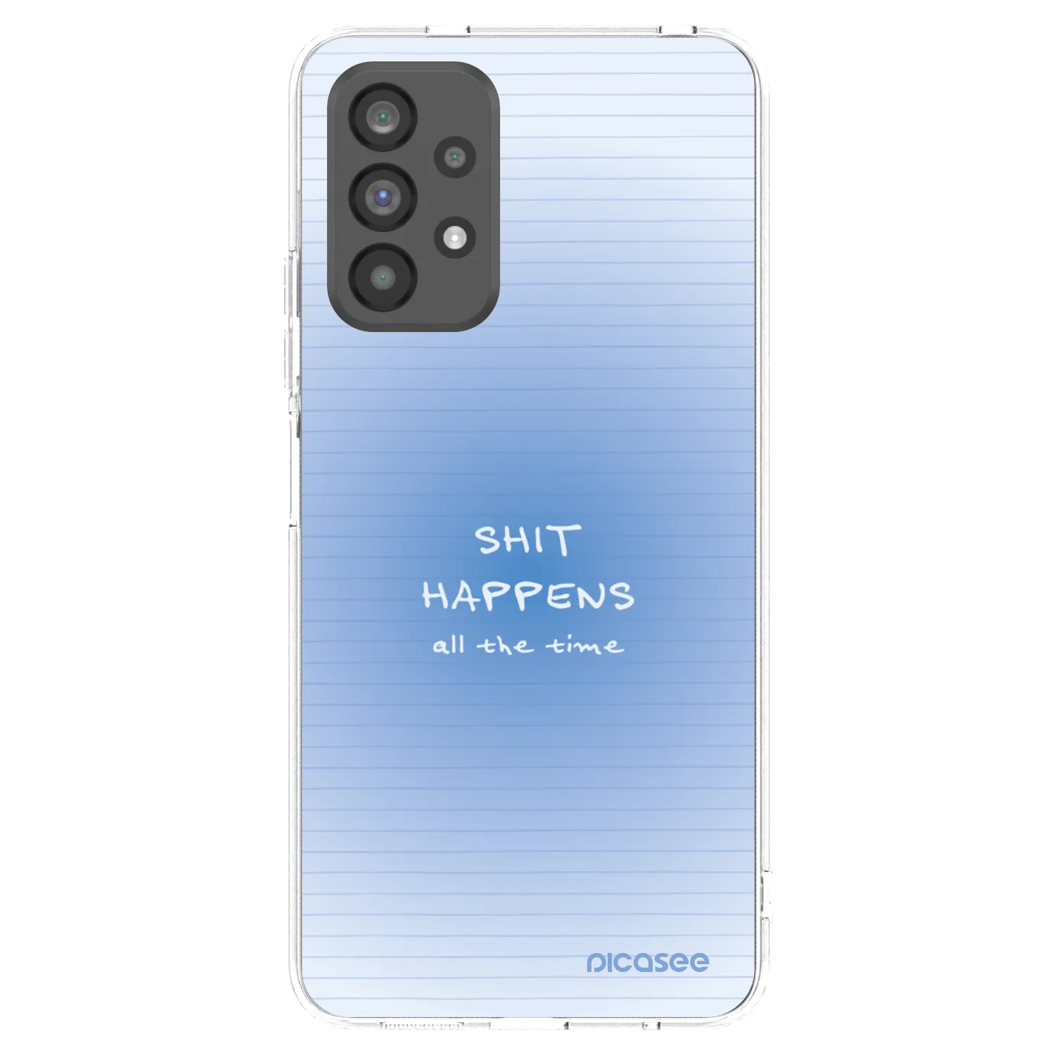 Picasee silikonski prozorni ovitek za Samsung Galaxy A73 5G - Oops Memo