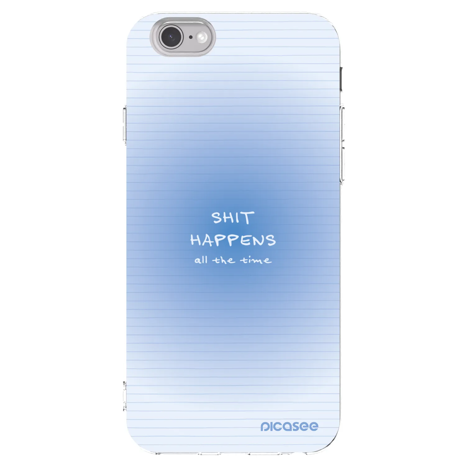 Picasee silikonski prozorni ovitek za Apple iPhone 6/6S - Oops Memo
