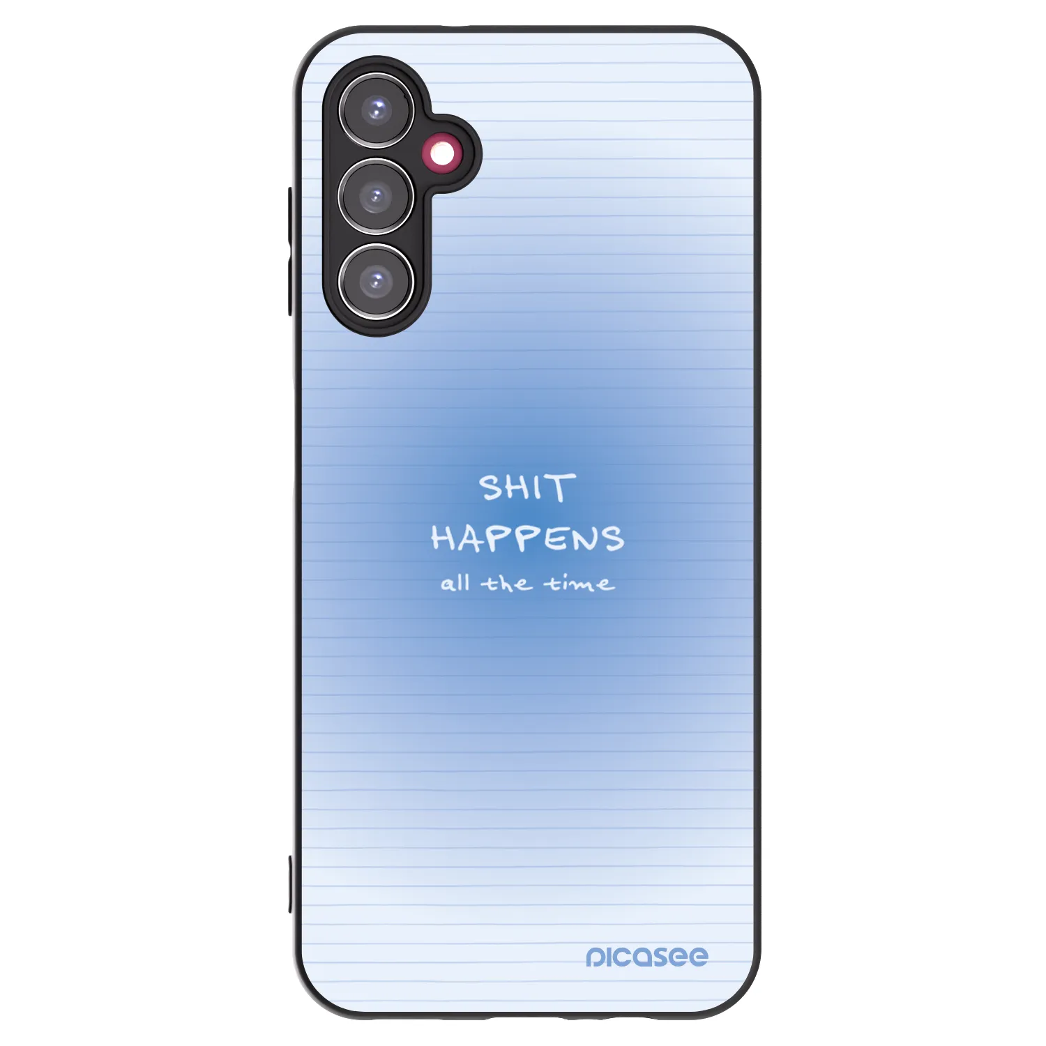 Picasee silikonski črni ovitek za Samsung Galaxy A14 5G A146P - Oops Memo