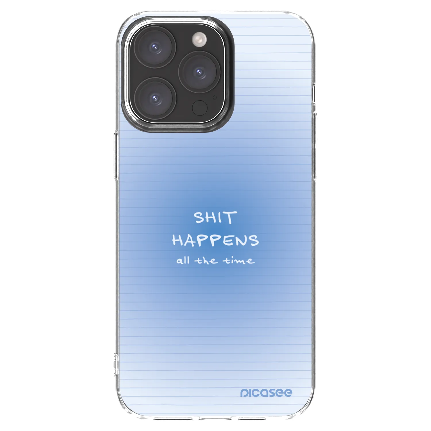 Picasee silikonski prozorni ovitek za Apple iPhone 15 Pro Max - Oops Memo