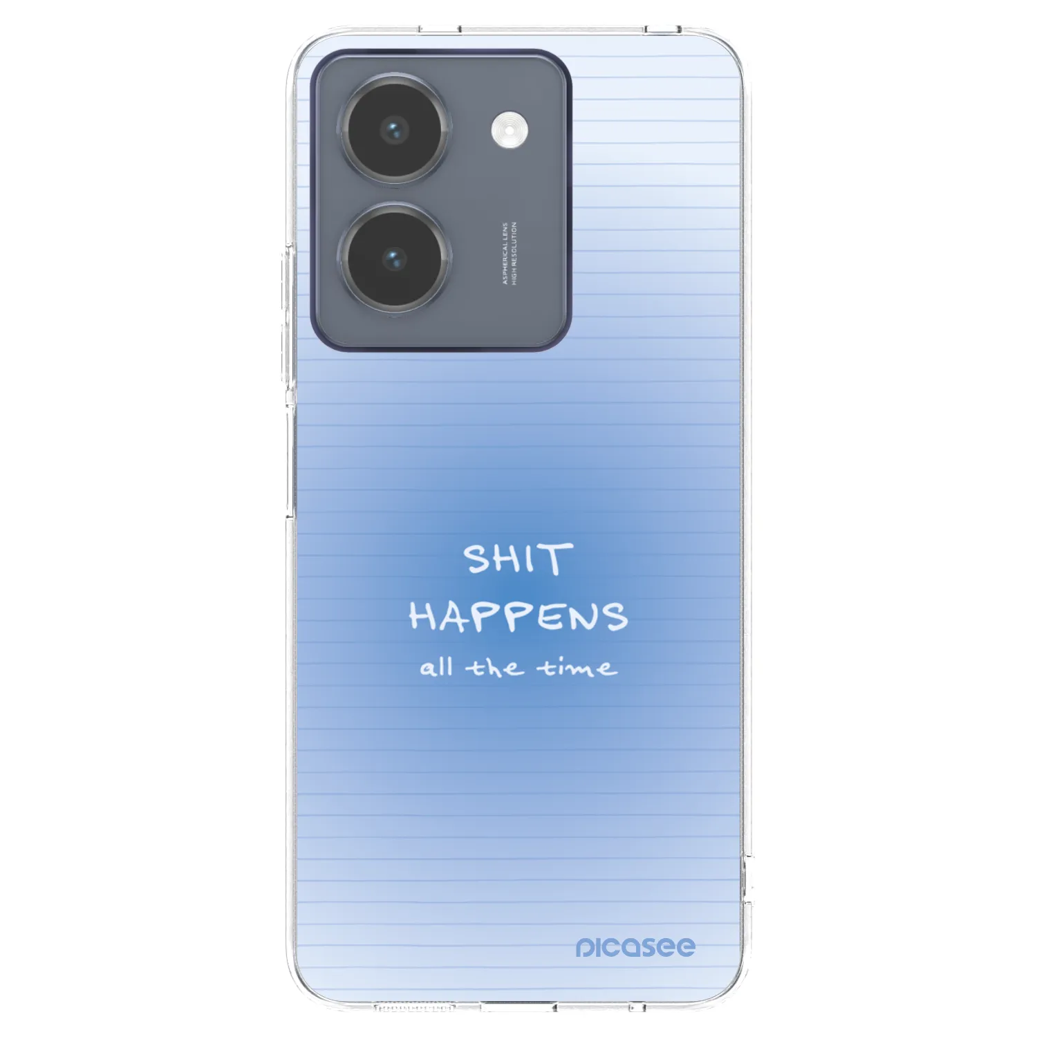 Picasee silikonski prozorni ovitek za Vivo Y36 4G - Oops Memo