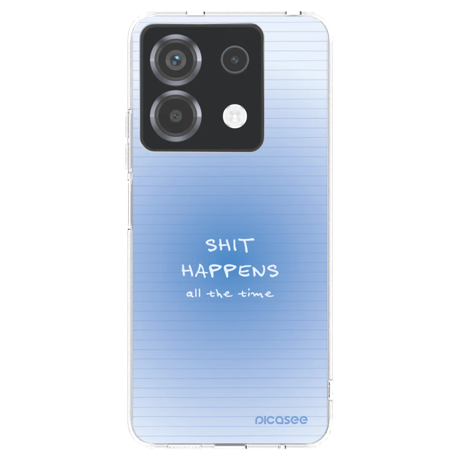 Picasee silikonski prozorni ovitek za Xiaomi Poco X6 - Oops Memo