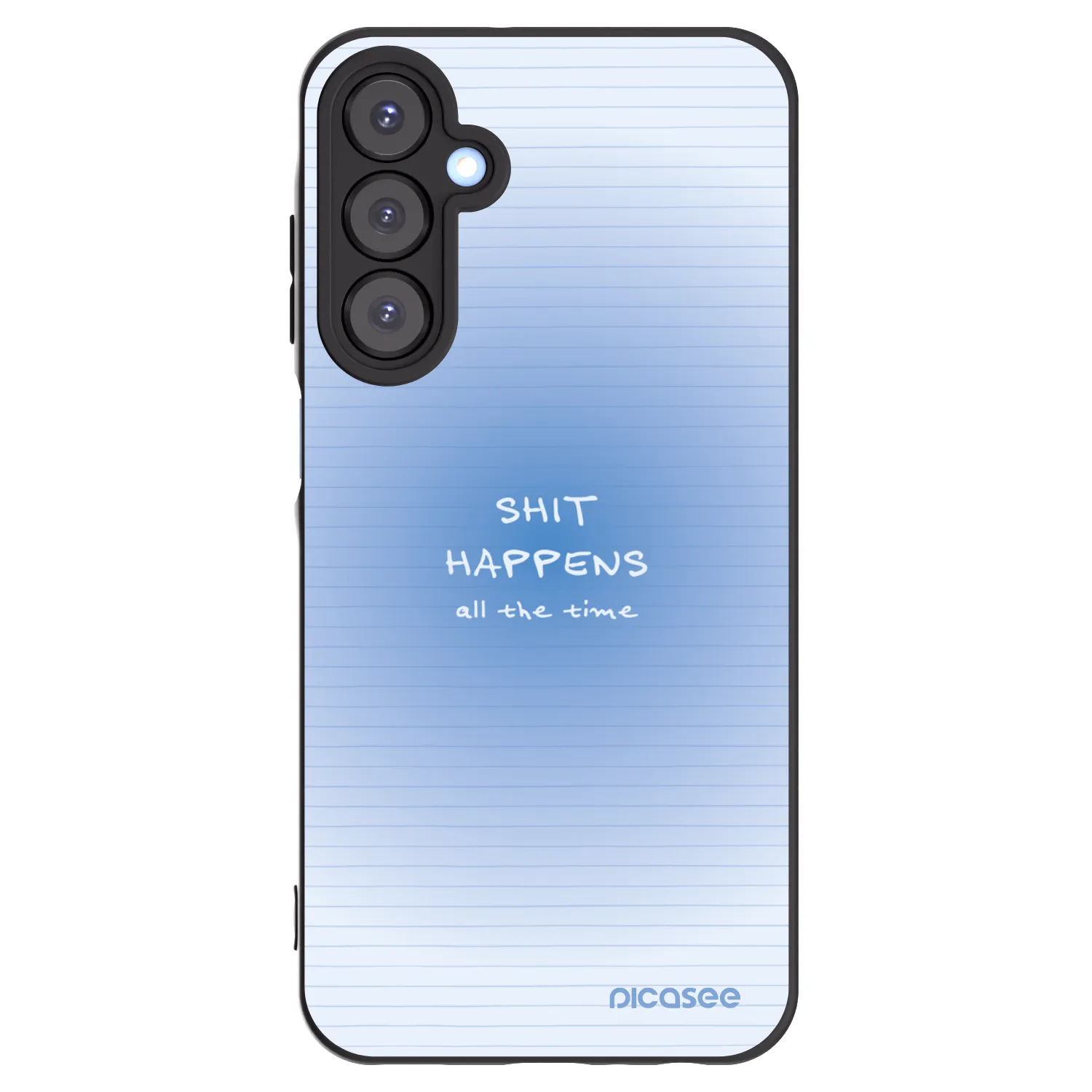 Picasee silikonski črni ovitek za Samsung Galaxy A25 A256B 5G - Oops Memo