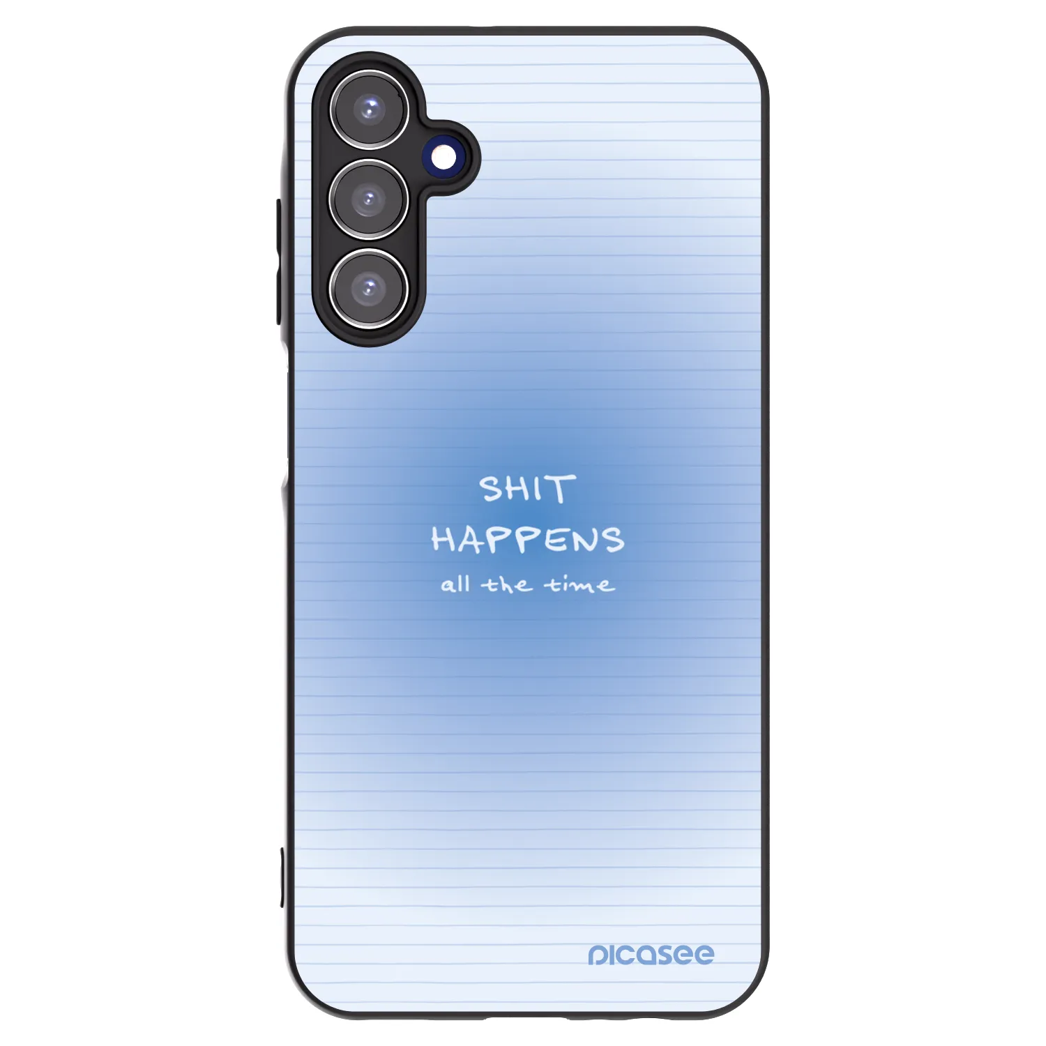Picasee silikonski črni ovitek za Samsung Galaxy A15 A156B 5G - Oops Memo