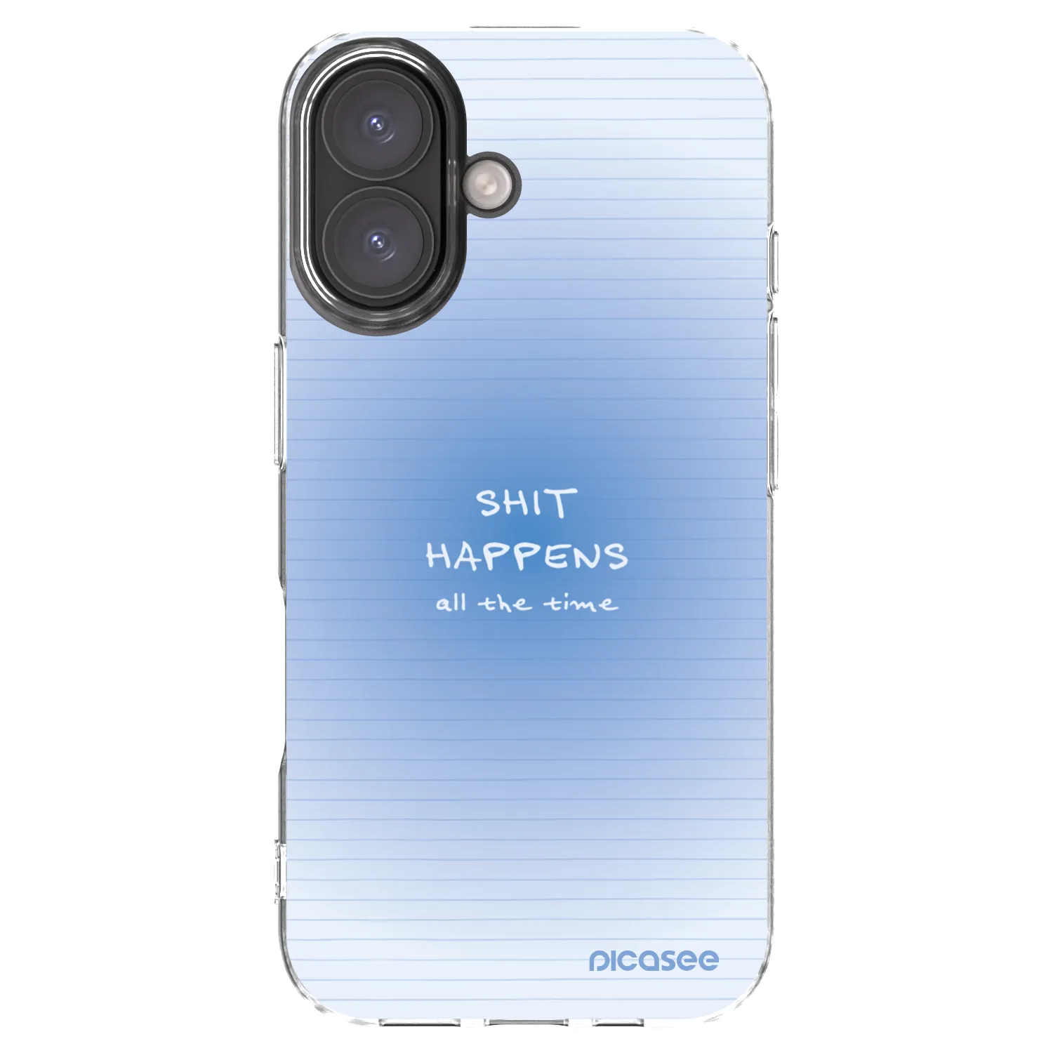 Picasee silikonski prozorni ovitek za Apple iPhone 16 - Oops Memo
