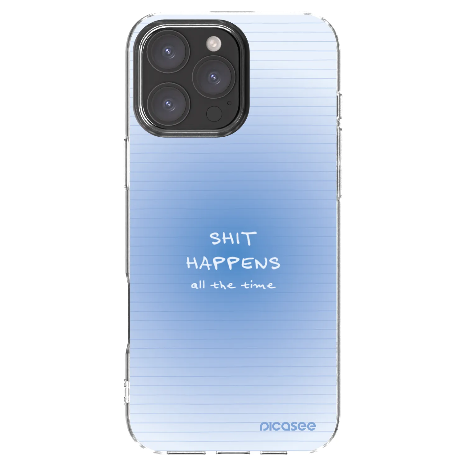 Picasee silikonski prozorni ovitek za Apple iPhone 16 Pro Max - Oops Memo