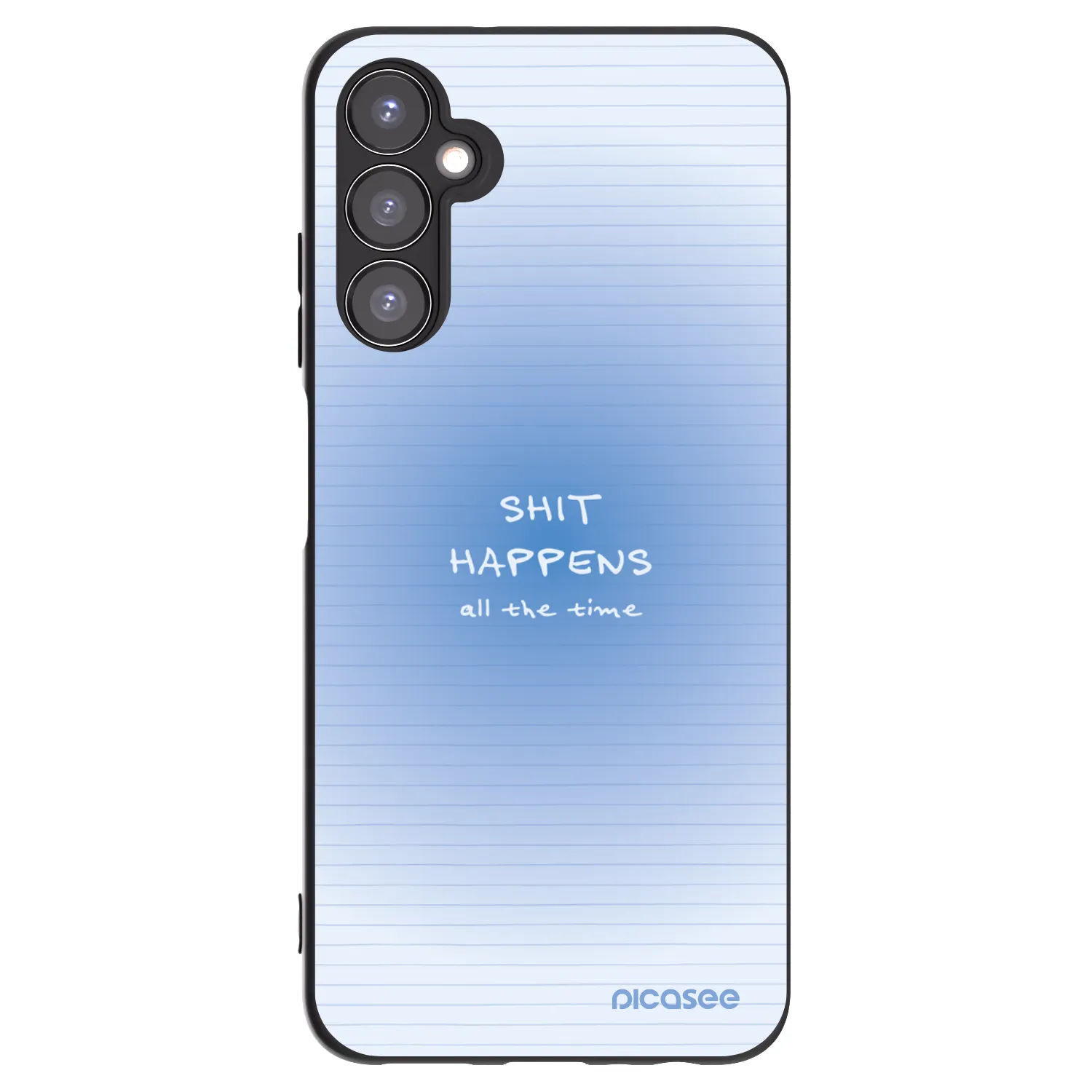 Picasee silikonski črni ovitek za Samsung Galaxy A05s A057G - Oops Memo