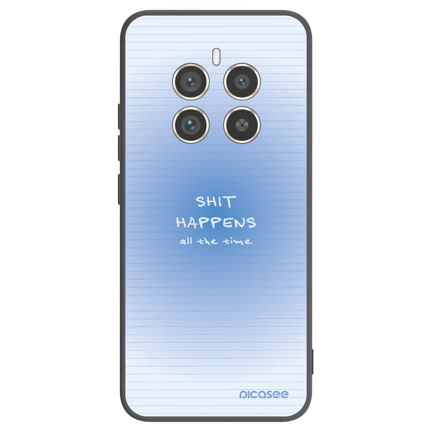 Picasee silikonski črni ovitek za Realme 12 Pro 5G - Oops Memo