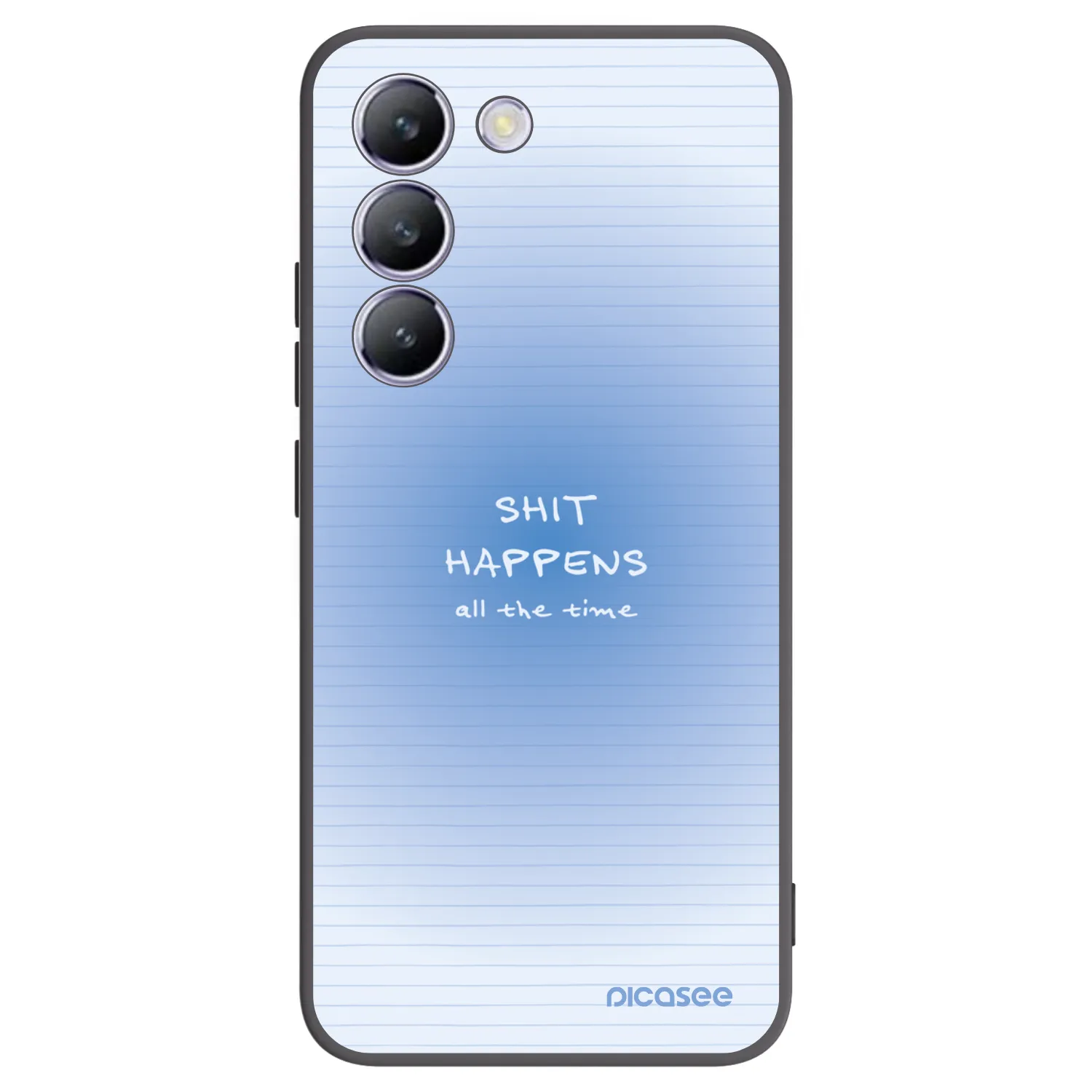 Picasee silikonski črni ovitek za Vivo V40 SE 5G - Oops Memo