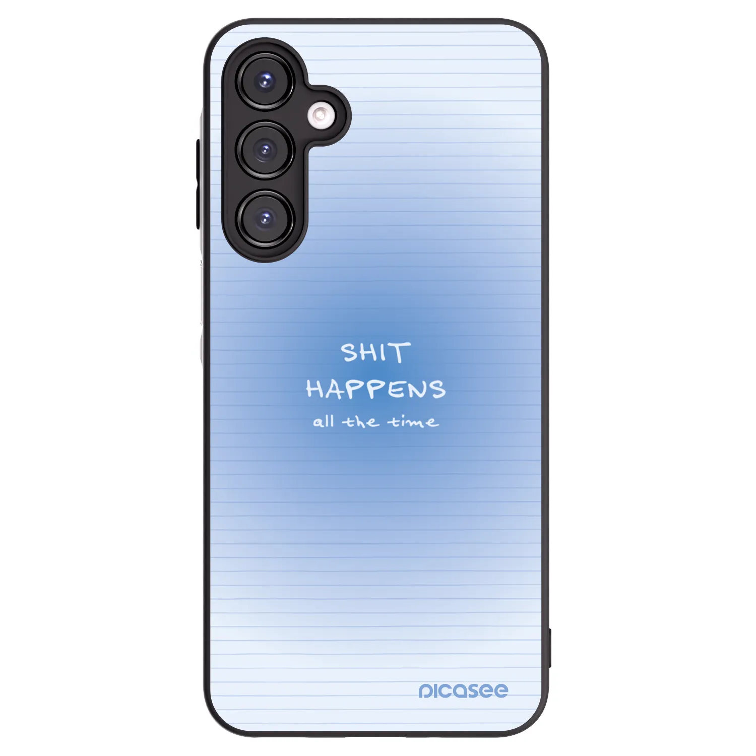 Picasee silikonski črni ovitek za Samsung Galaxy A16 5G - Oops Memo