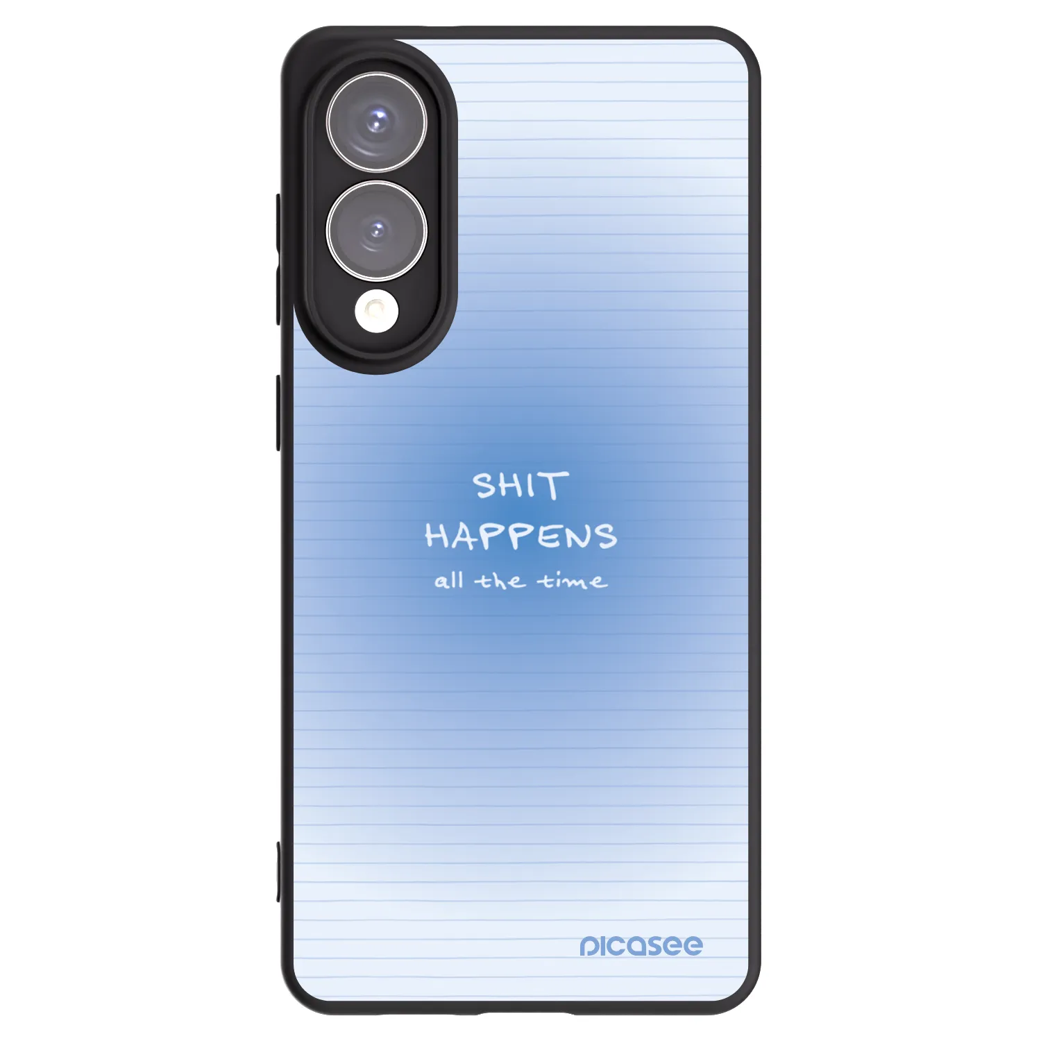 Picasee silikonski črni ovitek za Samsung Galaxy S25 Edge 5G - Oops Memo
