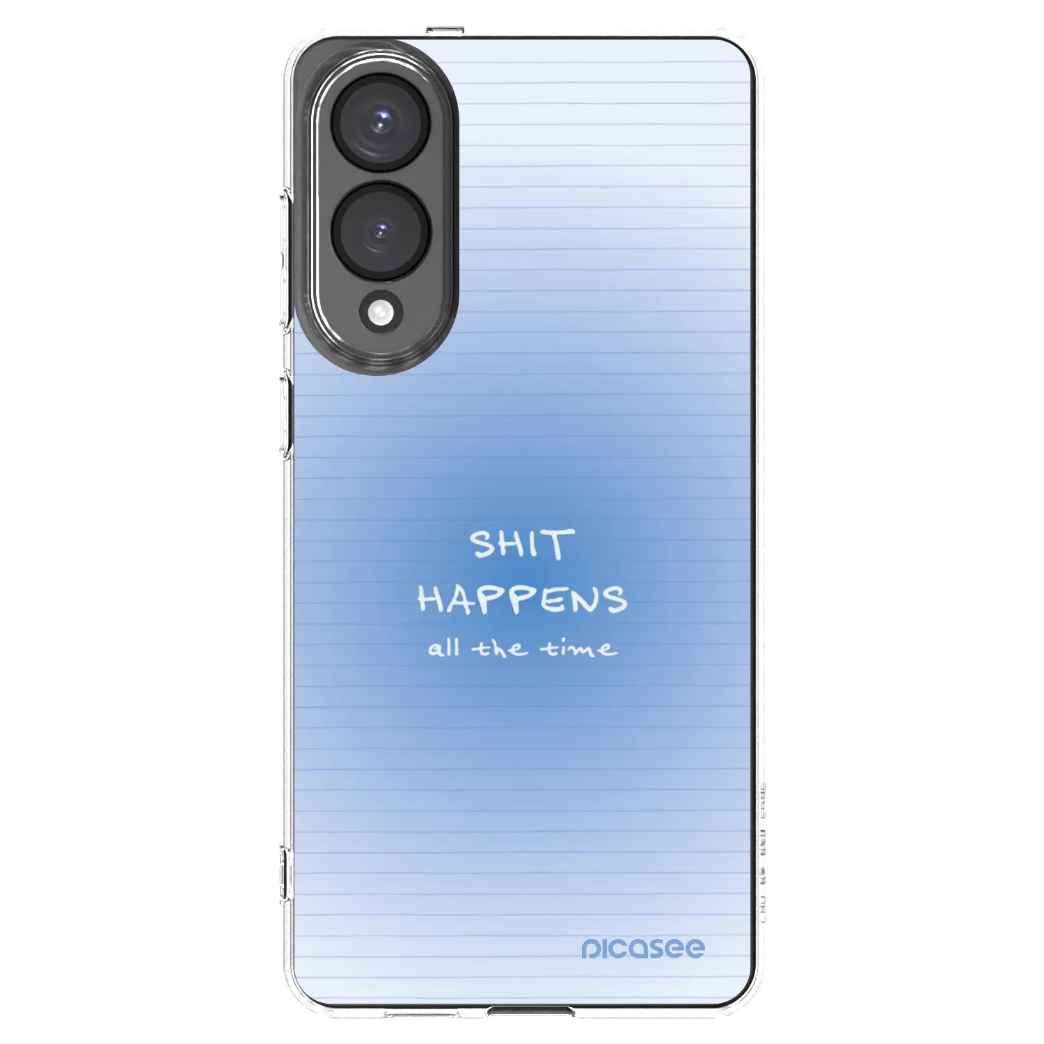 Picasee silikonski prozorni ovitek za Samsung Galaxy S25 Edge 5G - Oops Memo