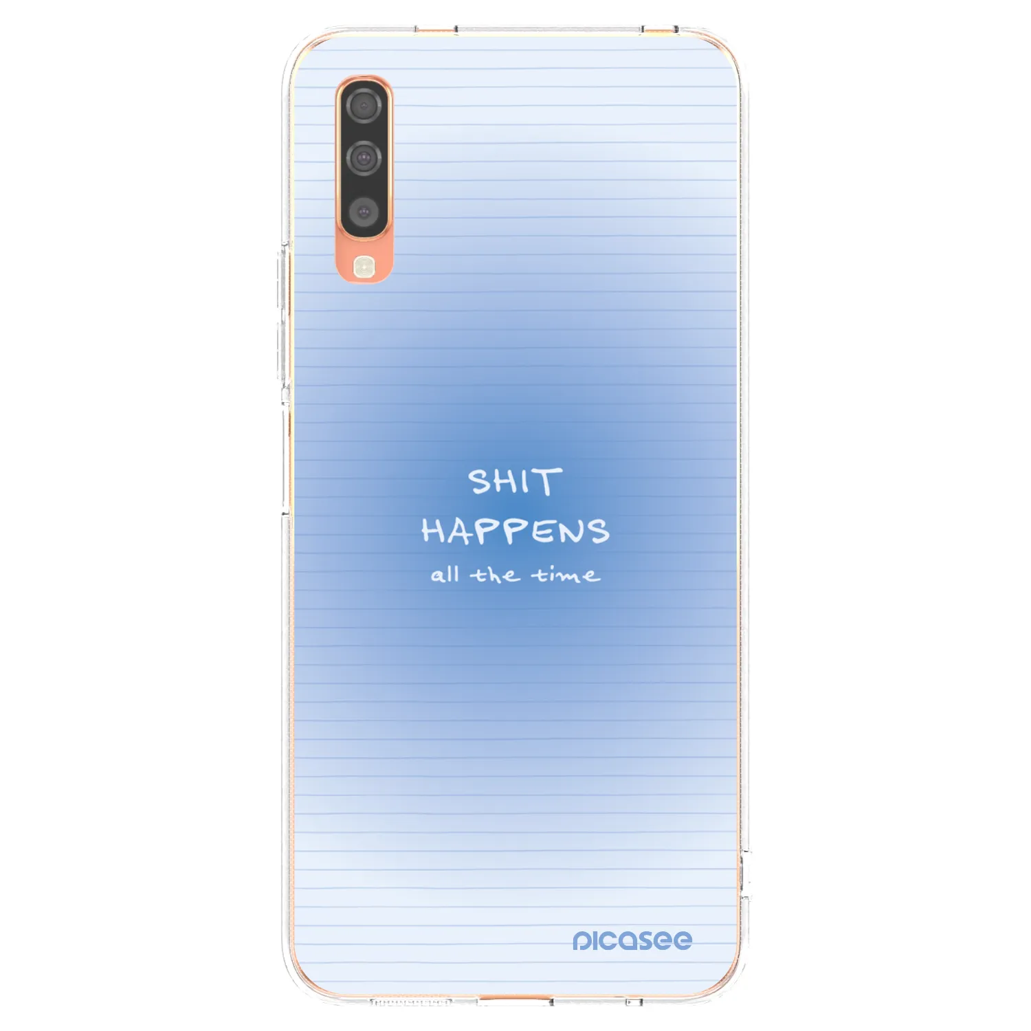Picasee silikonski prozorni ovitek za Samsung Galaxy A70 A705F - Oops Memo