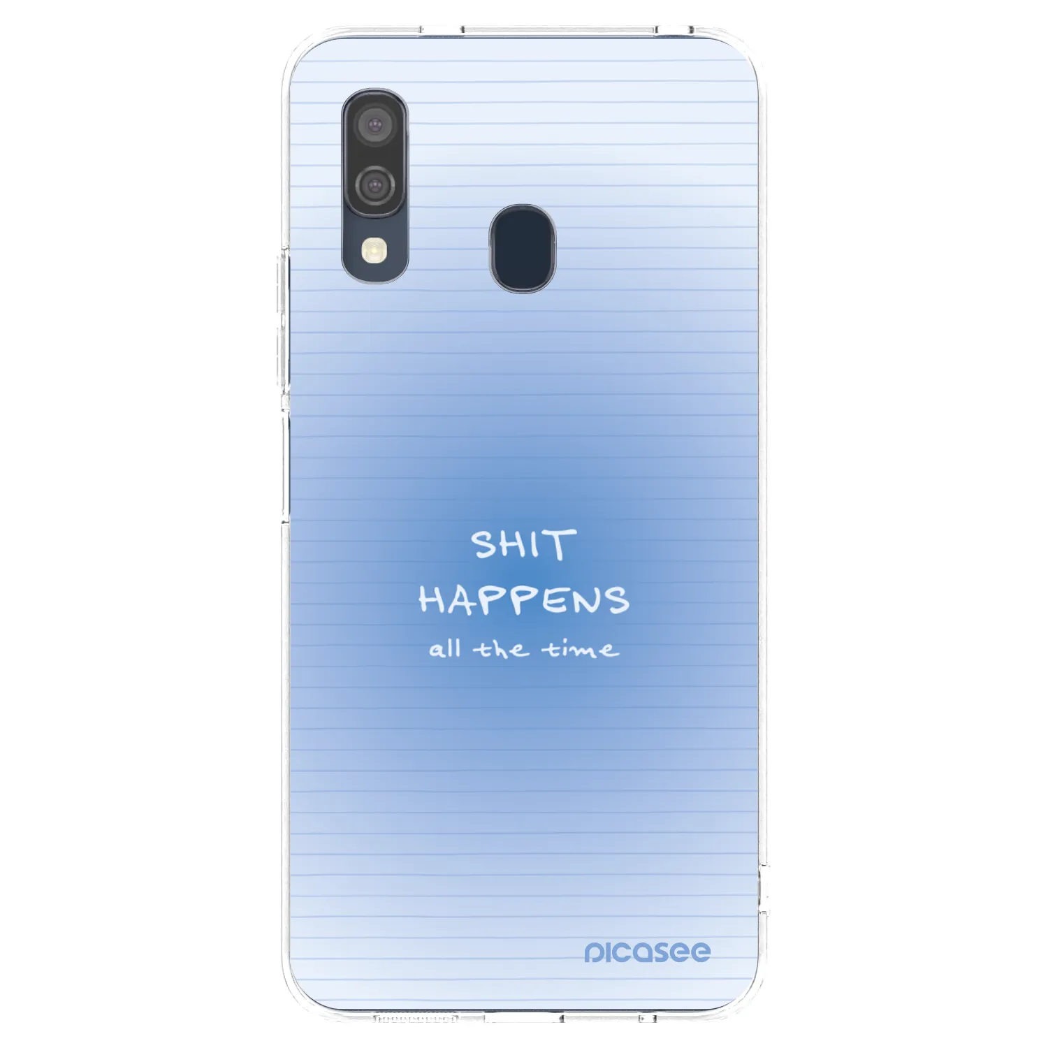 Picasee silikonski prozorni ovitek za Samsung Galaxy A40 A405F - Oops Memo