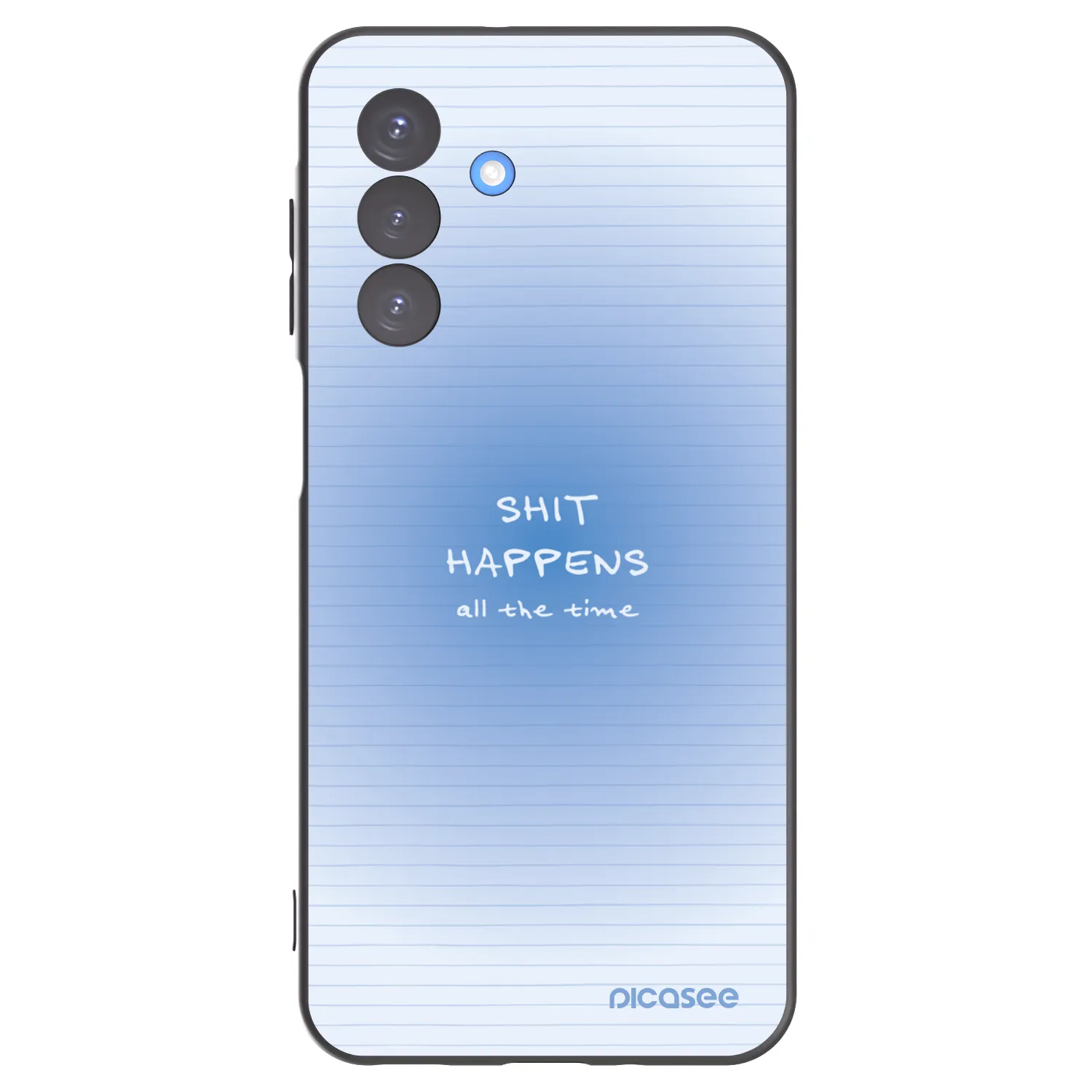 Picasee silikonski črni ovitek za Samsung Galaxy A17 5G - Oops Memo