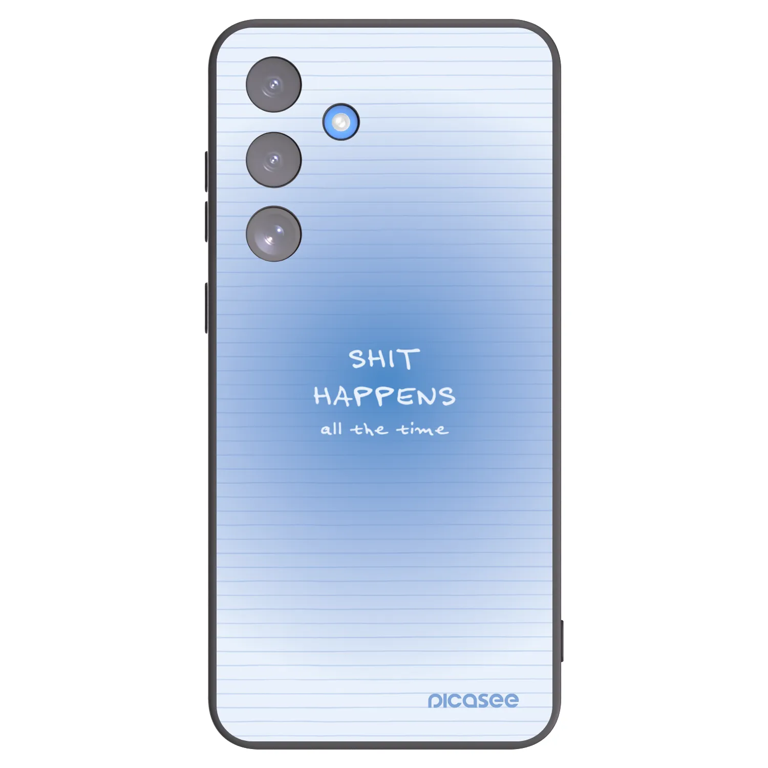 Picasee silikonski črni ovitek za Samsung Galaxy S25 FE 5G - Oops Memo