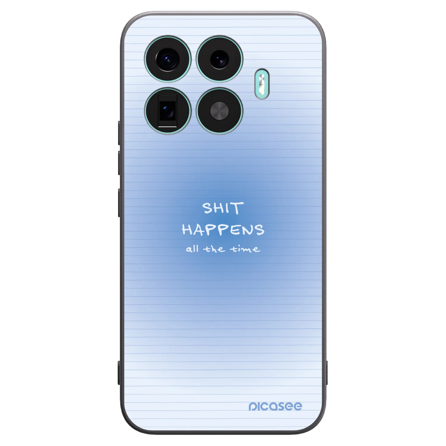 Picasee silikonski črni ovitek za Xiaomi 17T Pro - Oops Memo