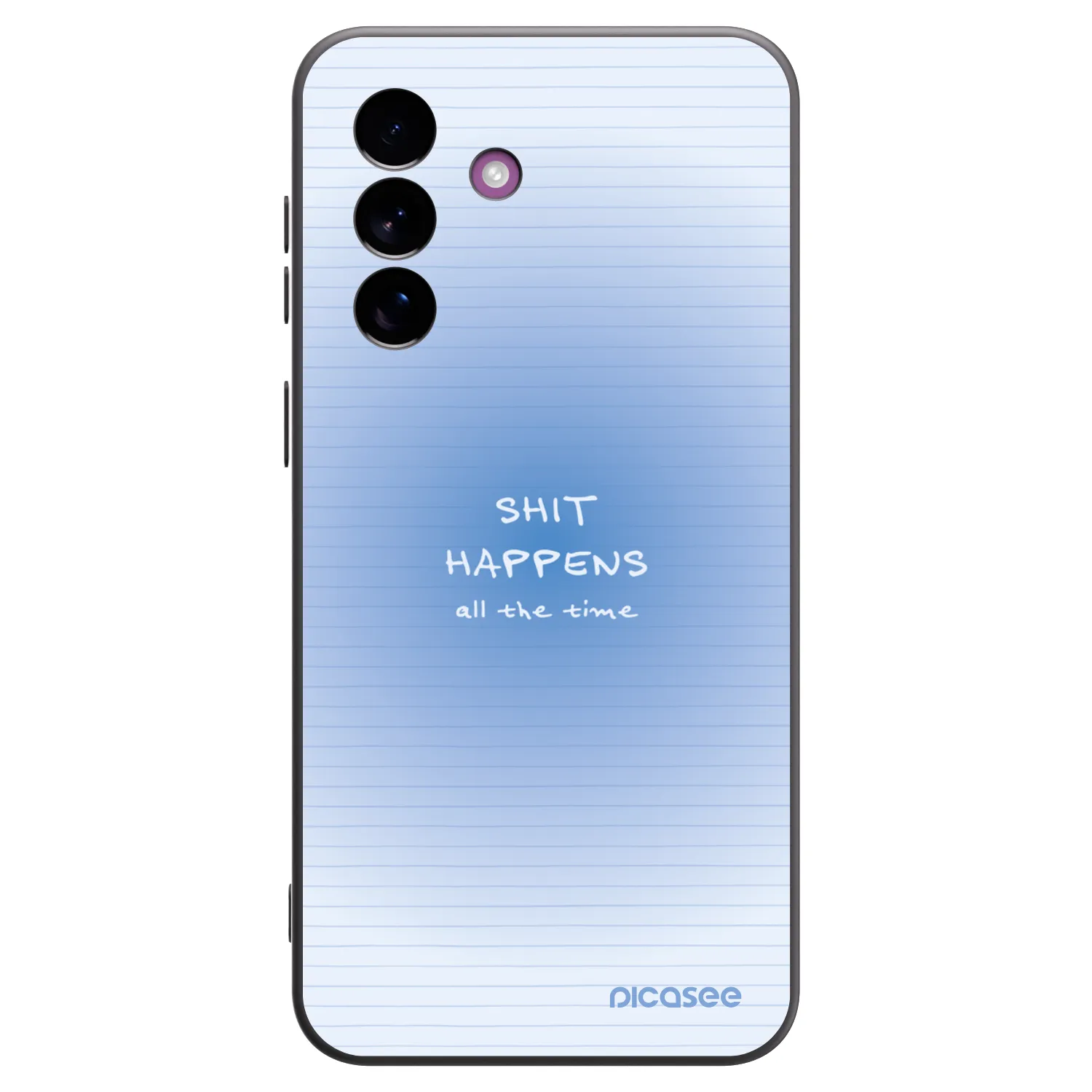 Picasee silikonski črni ovitek za Samsung Galaxy A37 - Oops Memo