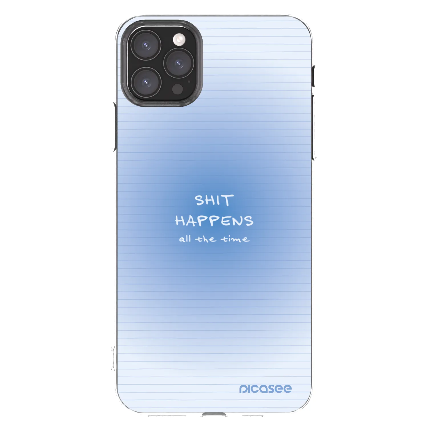 Picasee silikonski prozorni ovitek za Apple iPhone 11 Pro Max - Oops Memo