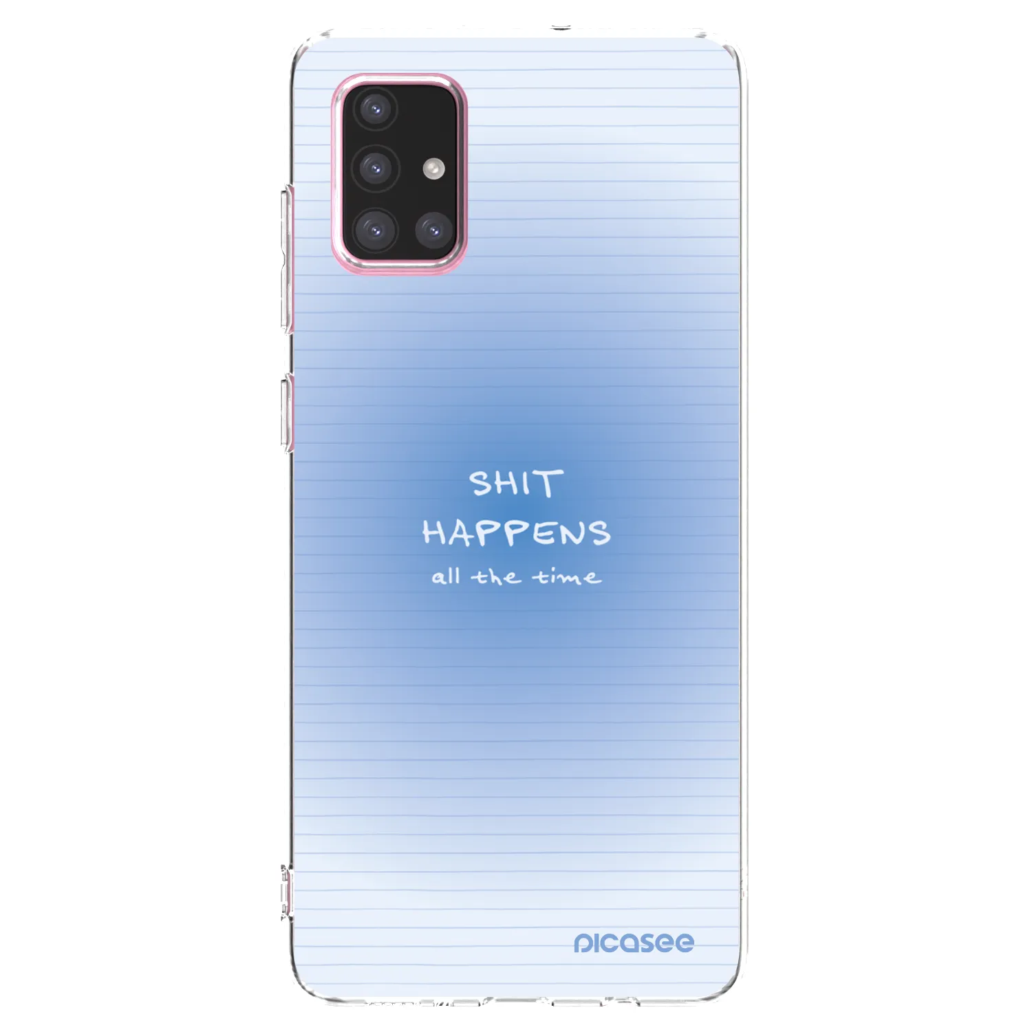 Picasee silikonski prozorni ovitek za Samsung Galaxy A71 A715F - Oops Memo