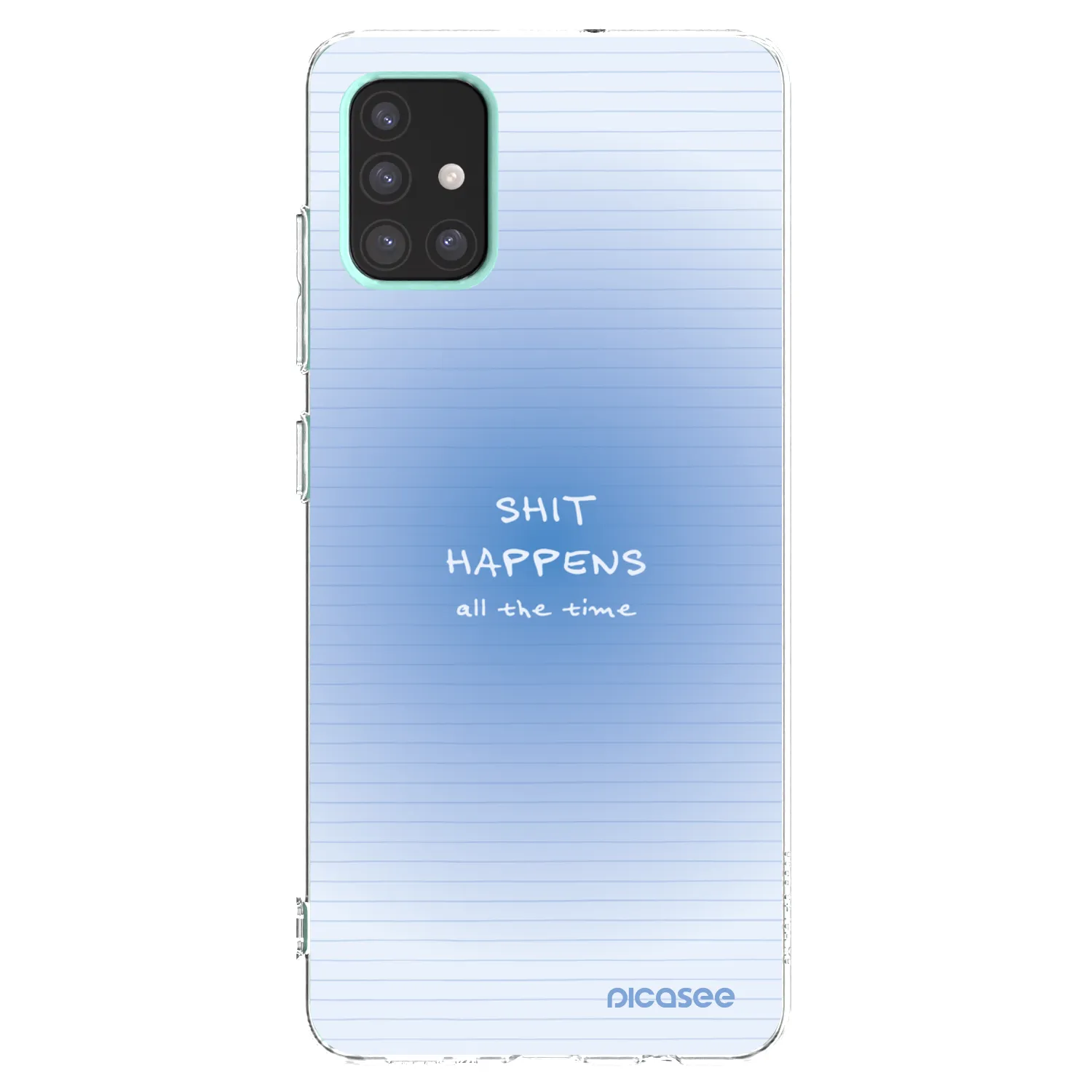 Picasee silikonski prozorni ovitek za Samsung Galaxy A51 A515F - Oops Memo