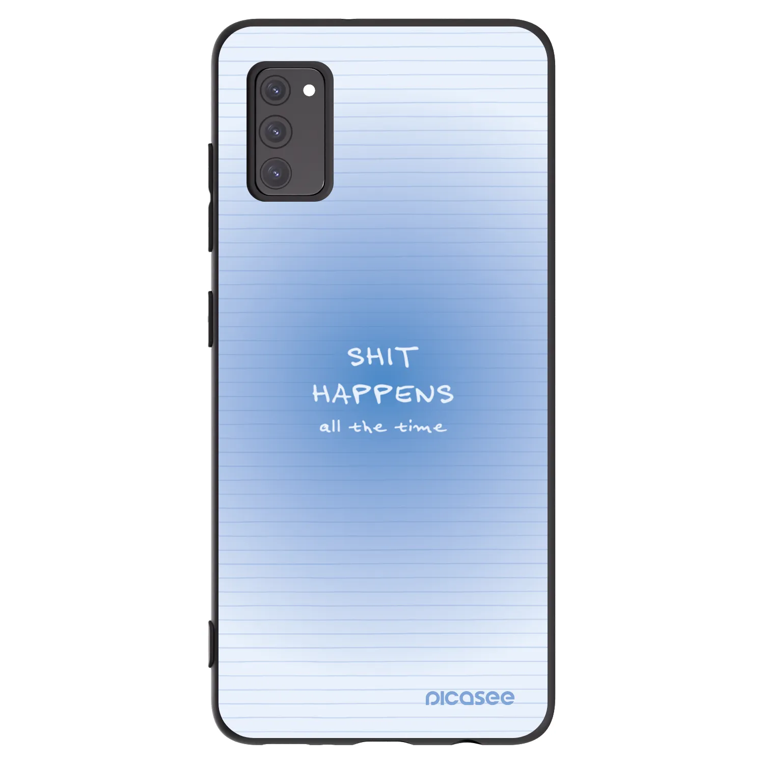 Picasee silikonski črni ovitek za Samsung Galaxy A41 A415F - Oops Memo