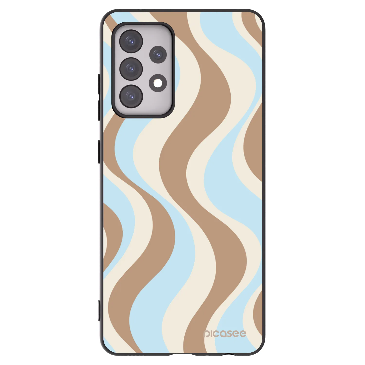 Picasee silikonski črni ovitek za Samsung Galaxy A52 5G A525F - Abanico Days