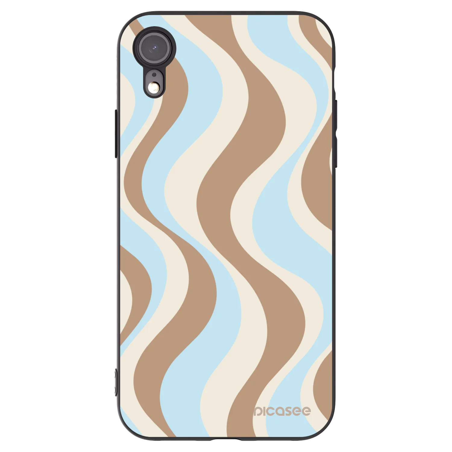 Picasee silikonski črni ovitek za Apple iPhone XR - Abanico Days