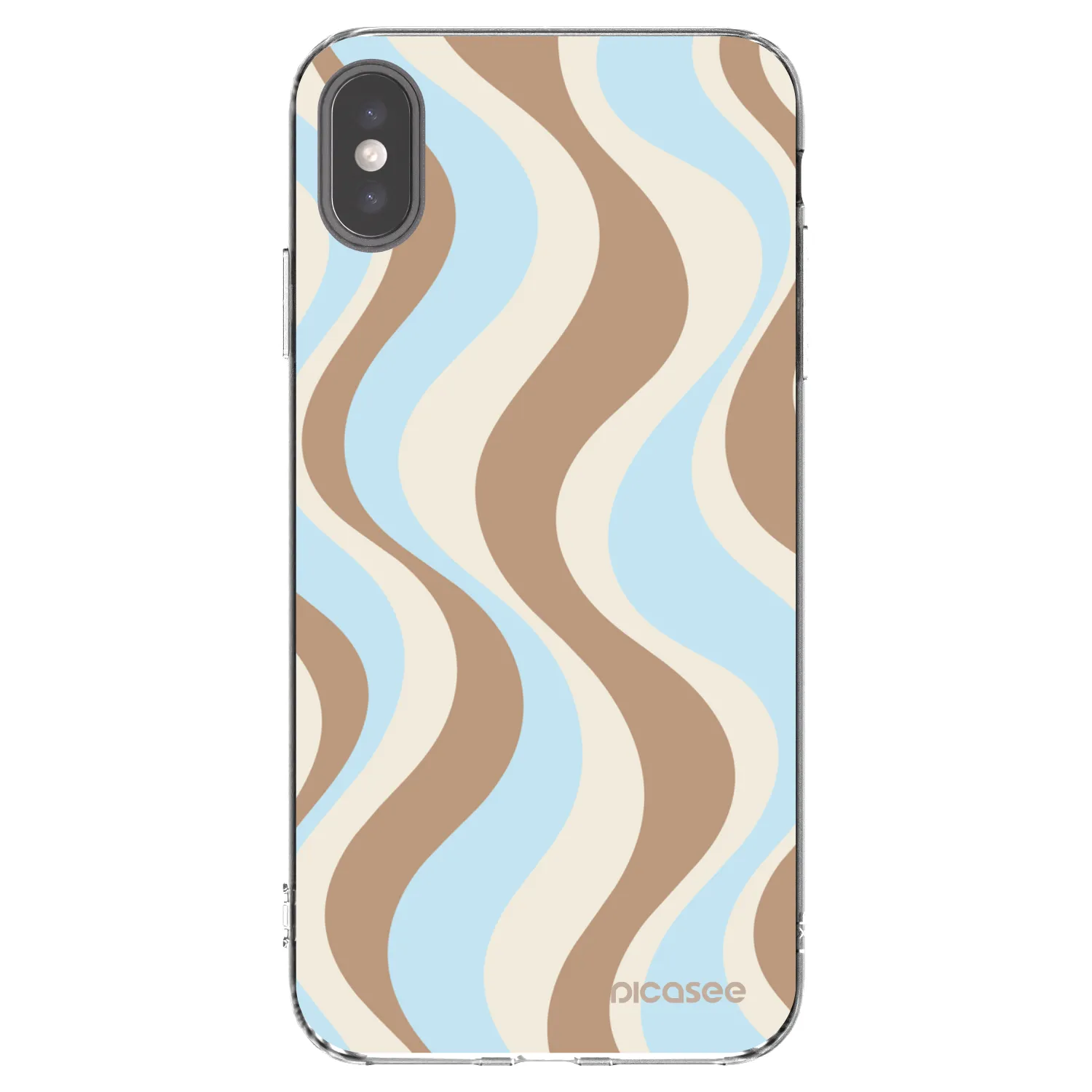 Picasee silikonski prozorni ovitek za Apple iPhone XS Max - Abanico Days