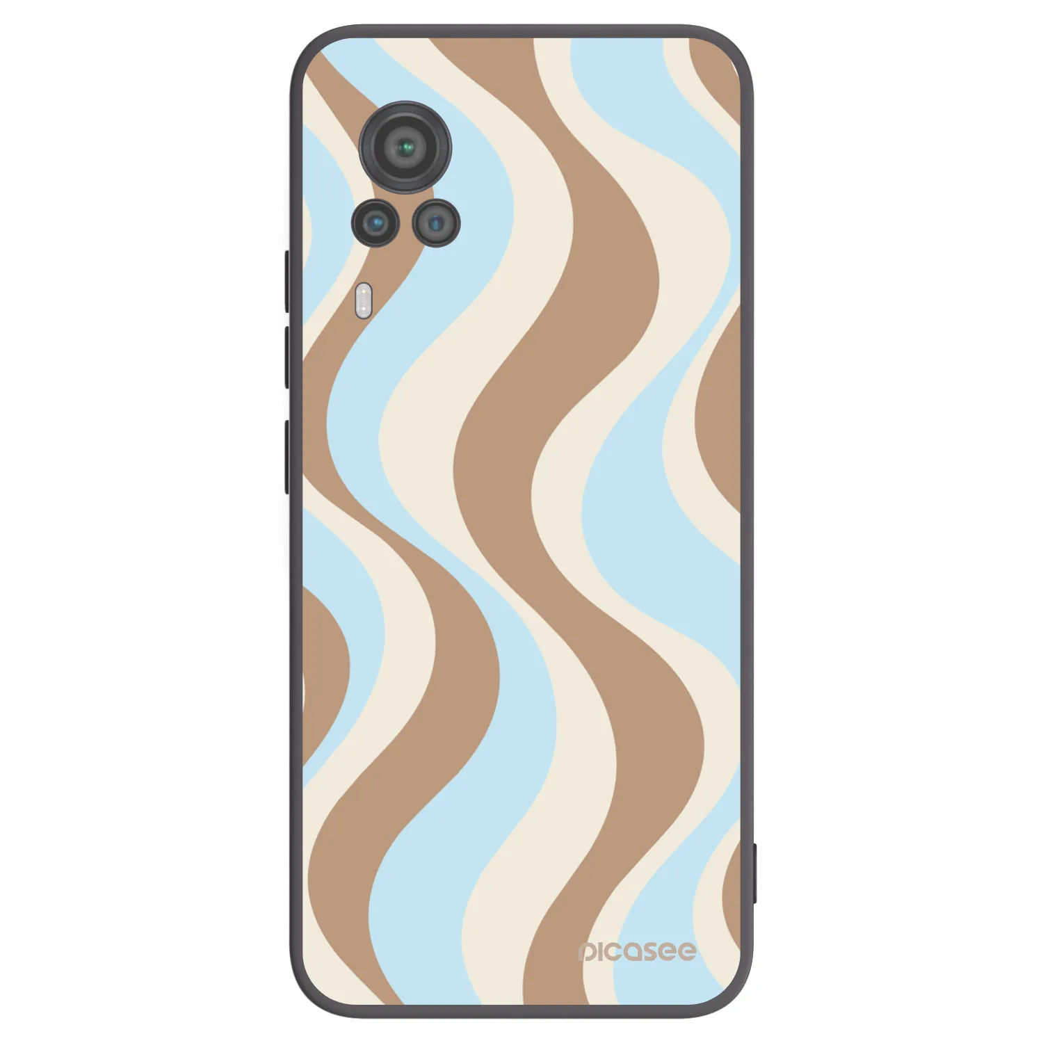 Picasee silikonski črni ovitek za Vivo X60 Pro 5G - Abanico Days