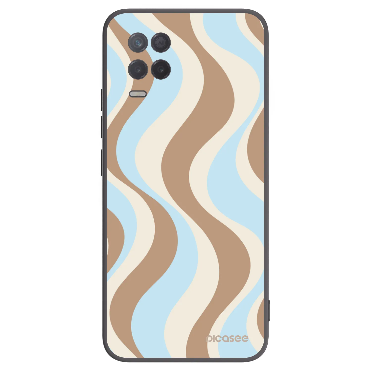 Picasee silikonski črni ovitek za Realme 8 5G - Abanico Days