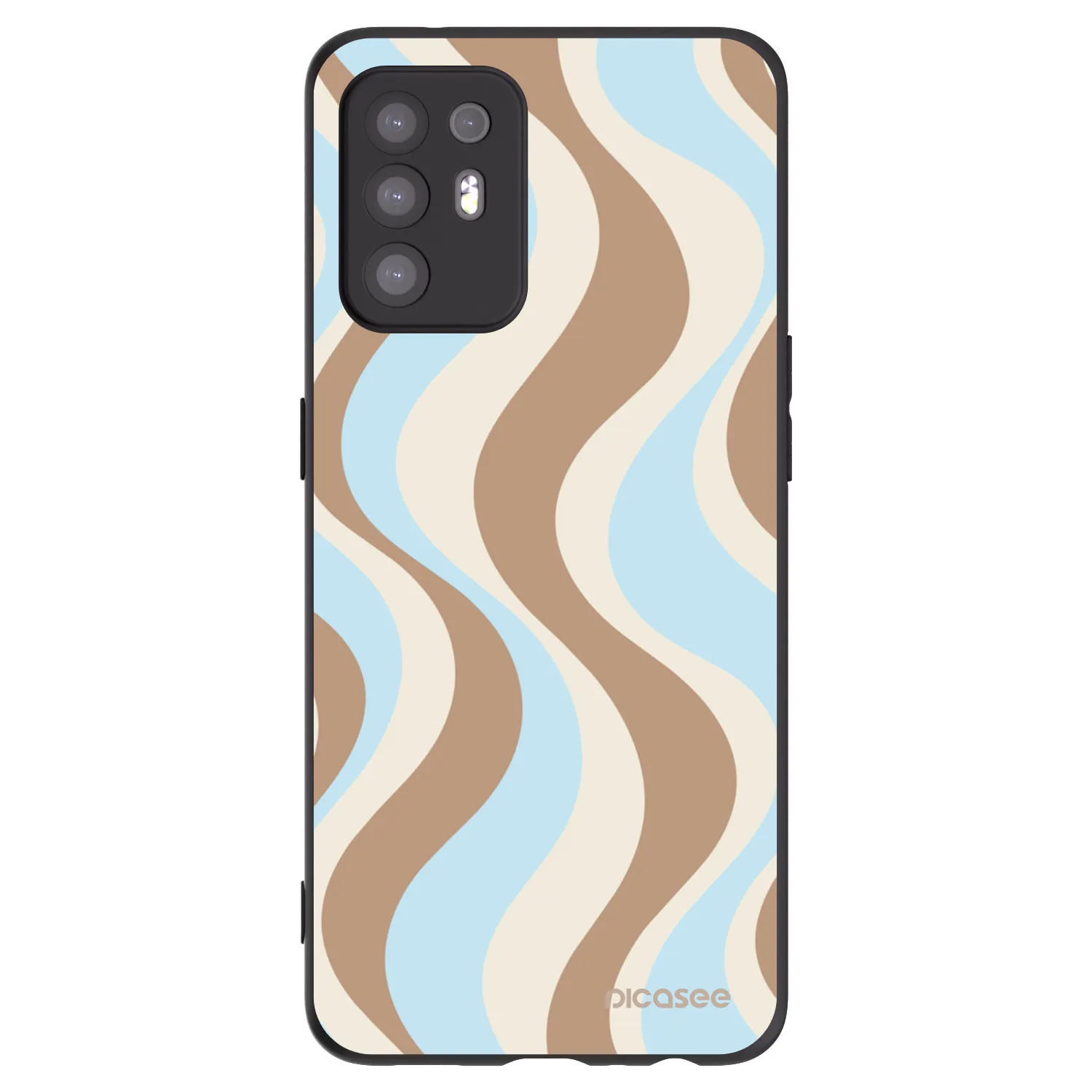 Picasee silikonski črni ovitek za OPPO A94 5G - Abanico Days