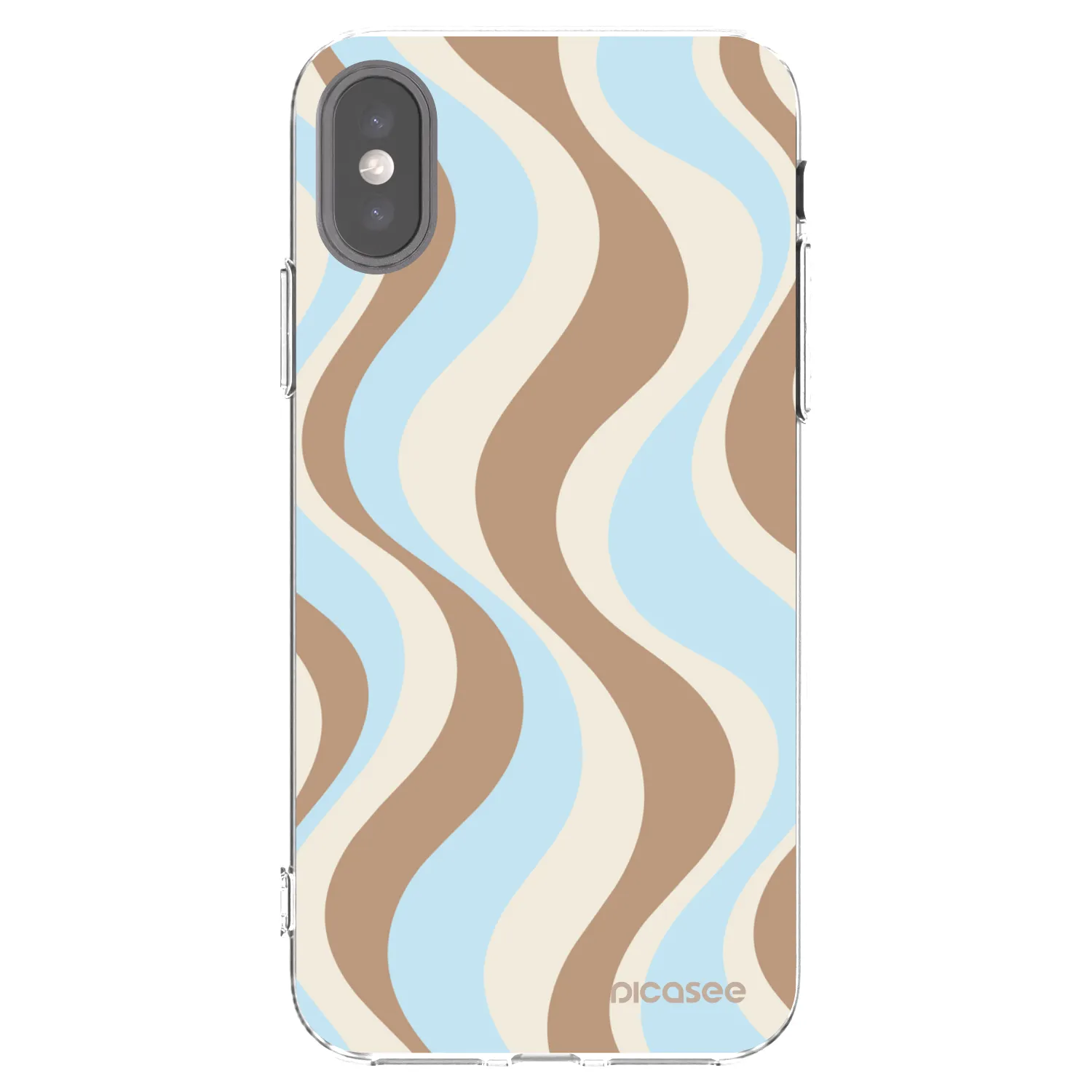 Picasee silikonski prozorni ovitek za Apple iPhone X/XS - Abanico Days