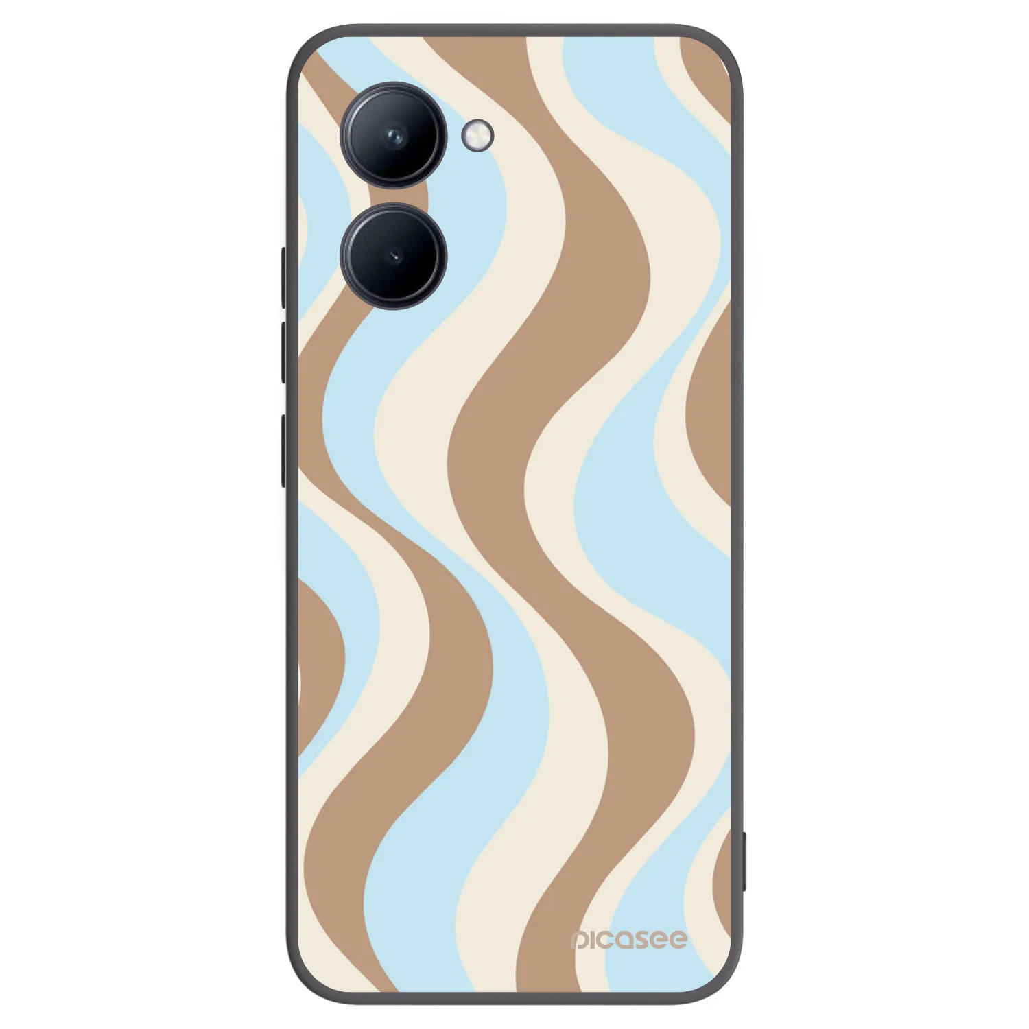 Picasee silikonski črni ovitek za Realme C33 (2023) - Abanico Days