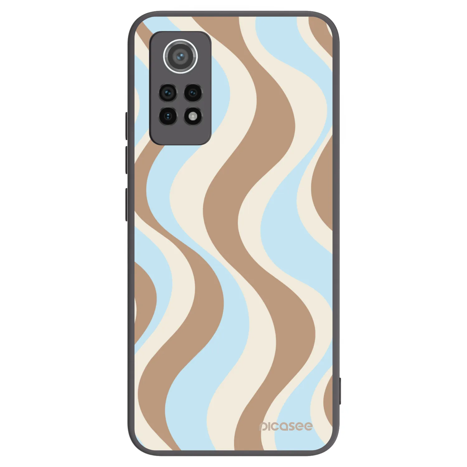 Picasee silikonski črni ovitek za Xiaomi Redmi Note 12 Pro 4G - Abanico Days
