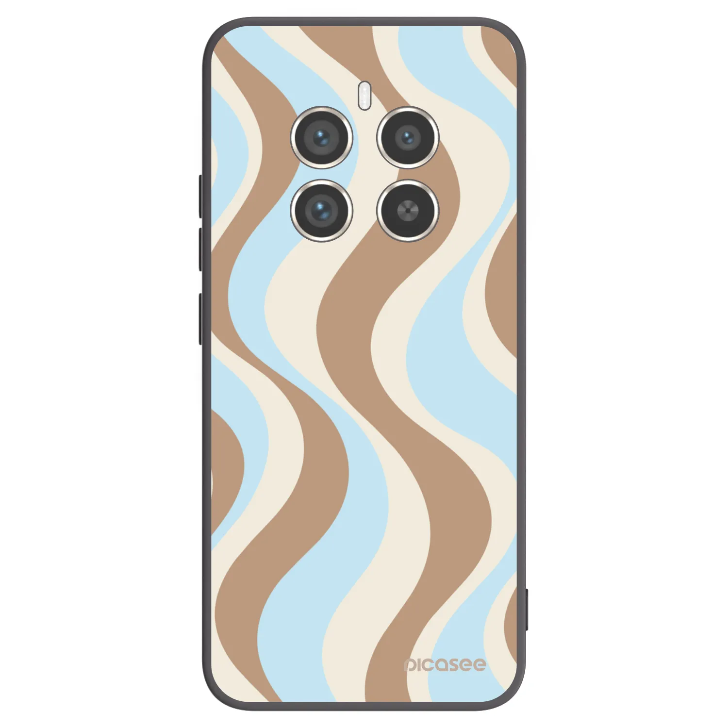 Picasee silikonski črni ovitek za Realme 12 Pro 5G - Abanico Days