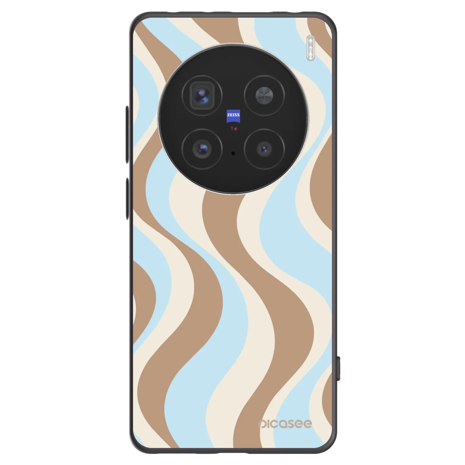 Picasee silikonski črni ovitek za Vivo X200 Pro - Abanico Days