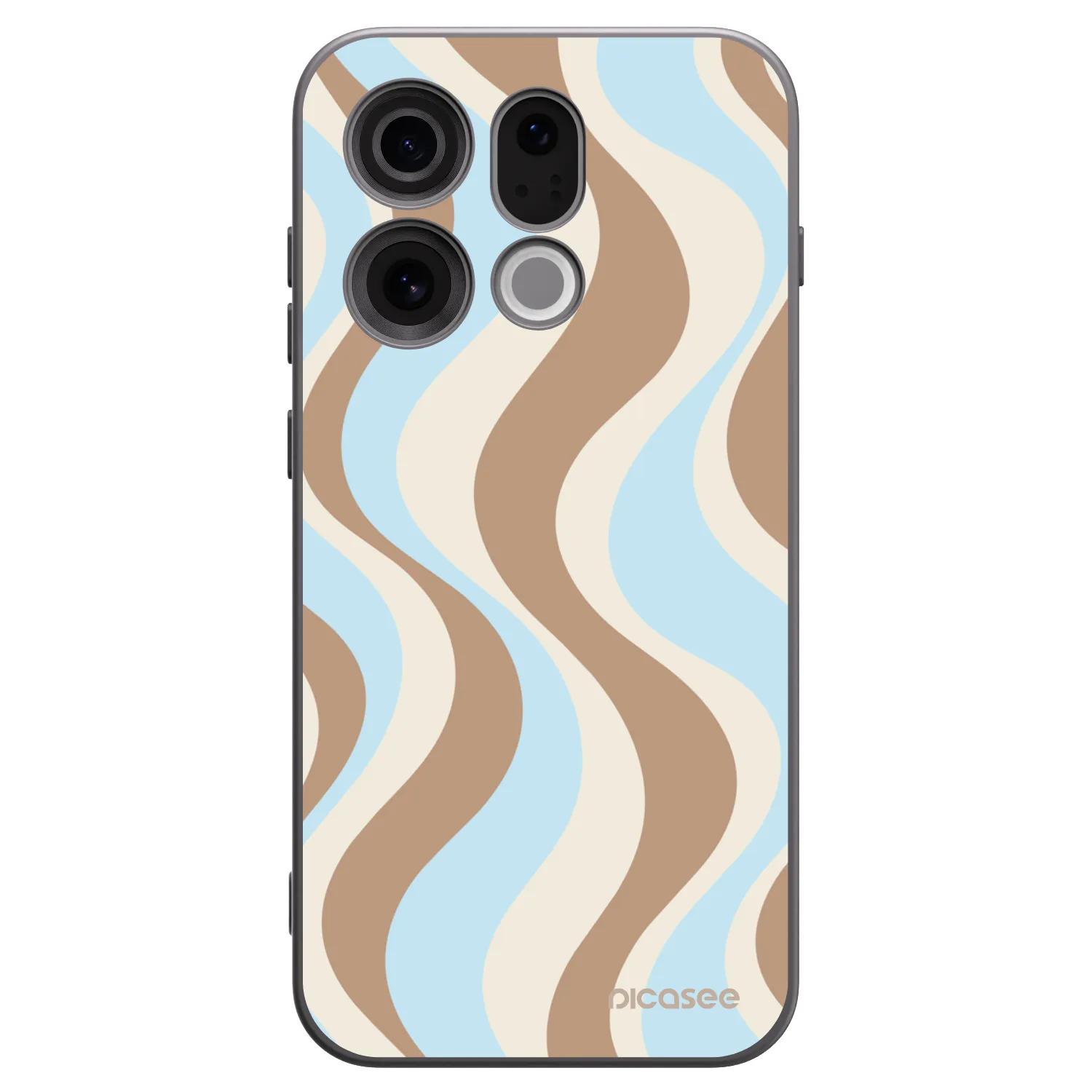 Picasee silikonski črni ovitek za OPPO Find X9 - Abanico Days