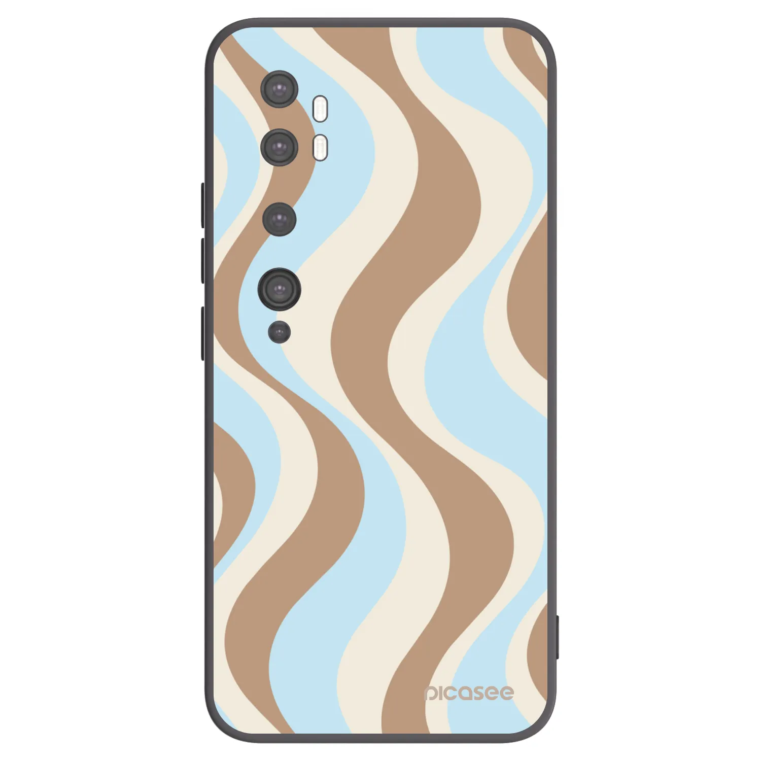 Picasee silikonski črni ovitek za Xiaomi Mi Note 10 (Pro) - Abanico Days