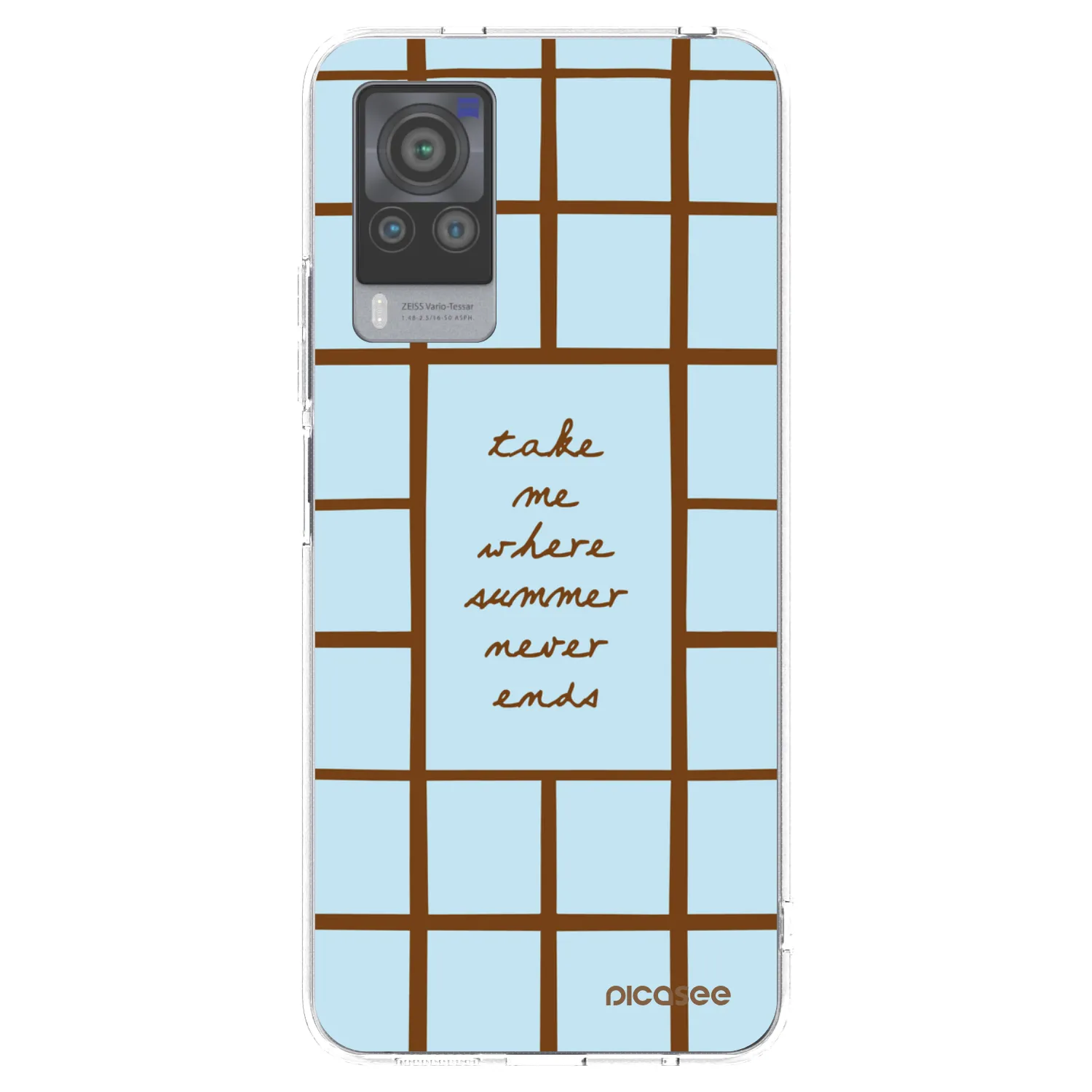 Picasee silikonski prozorni ovitek za Vivo X60 Pro 5G - Shutter Season