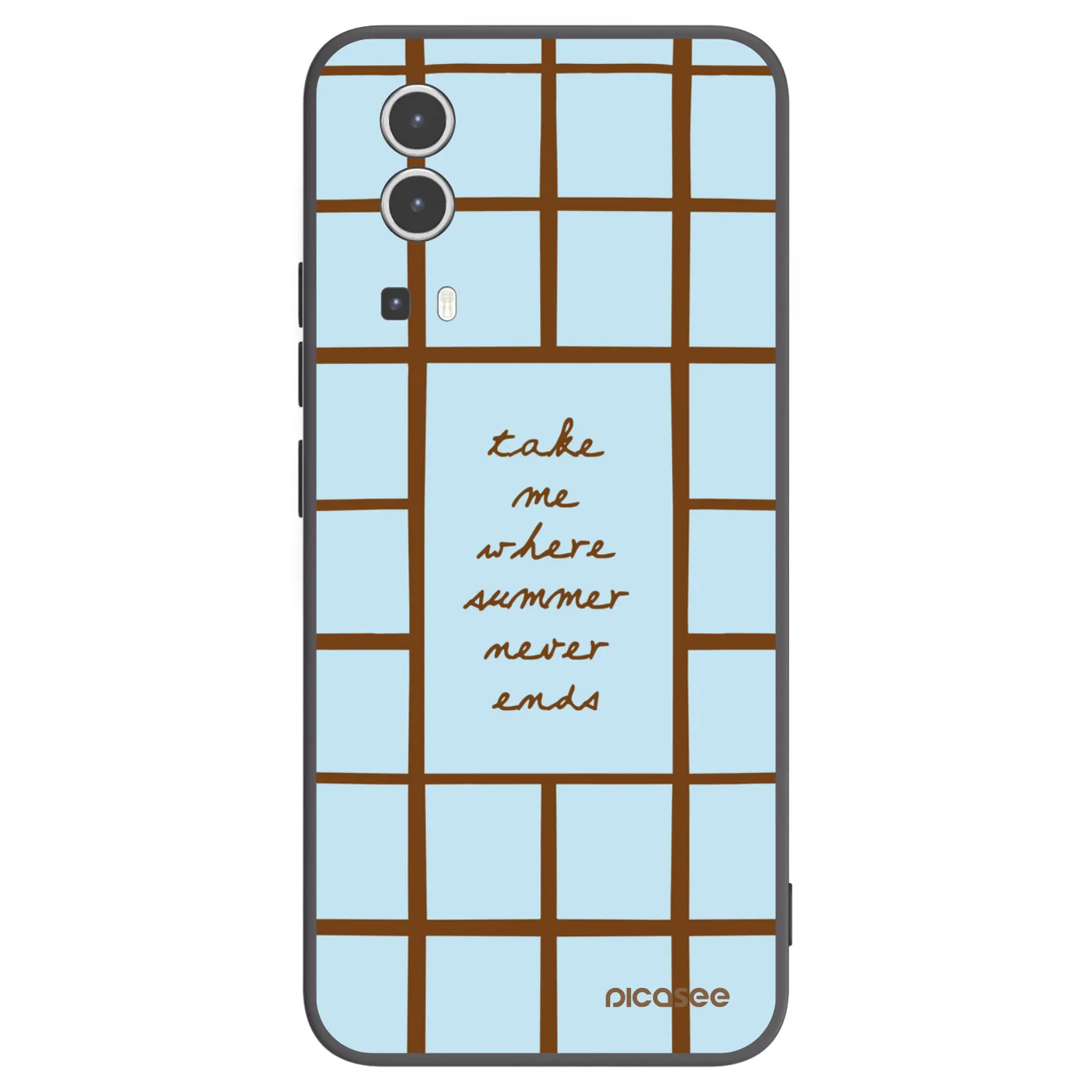 Picasee silikonski črni ovitek za Vivo Y72 5G - Shutter Season