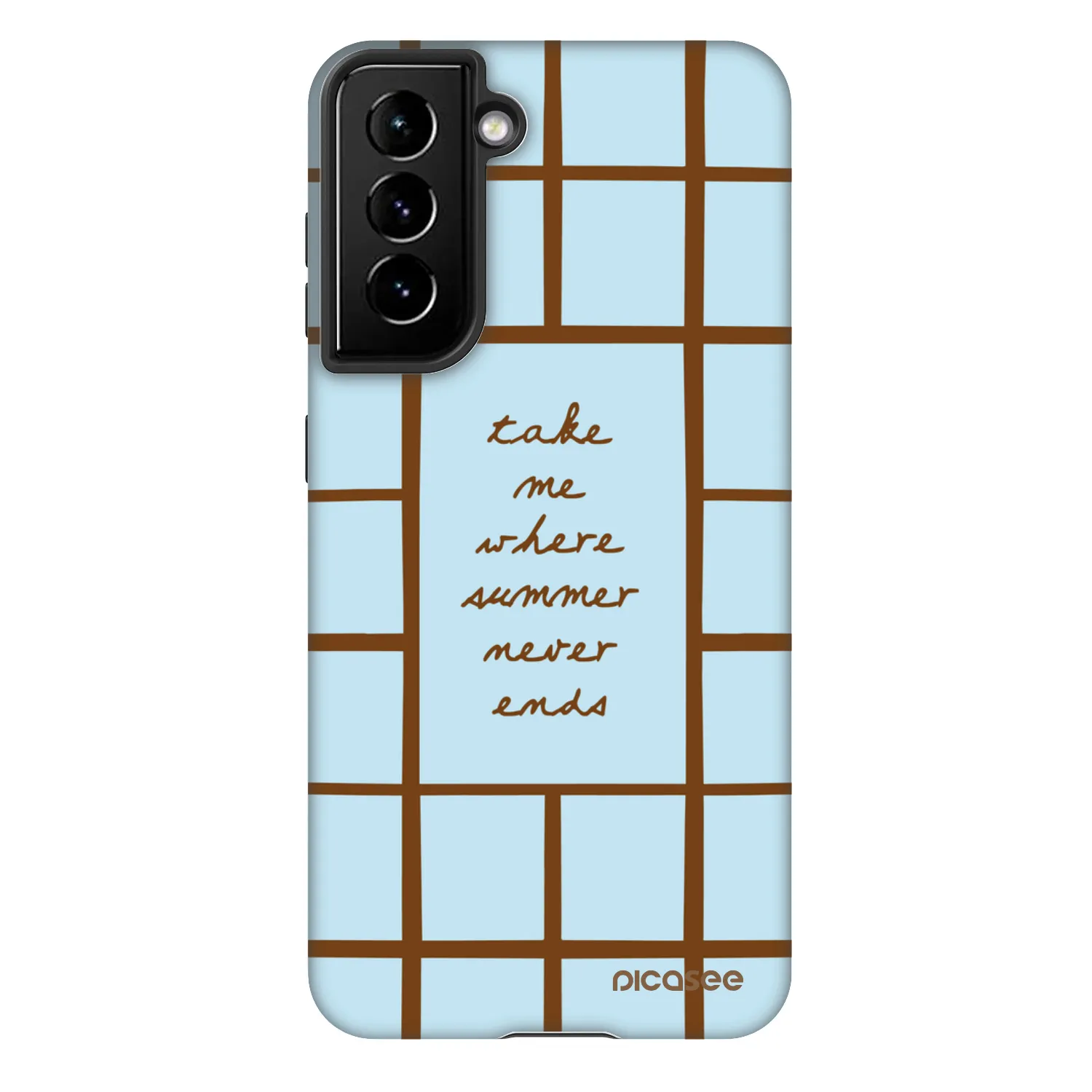 Picasee Fashion Case za Samsung Galaxy S21 5G G991B - Shutter Season