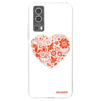 Picasee silikonski prozorni ovitek za Vivo Y72 5G - Big heart