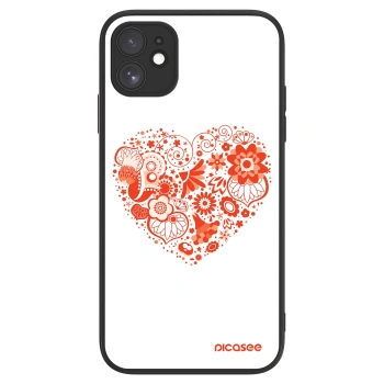 Picasee ULTIMATE CASE MagSafe za Apple iPhone 11 - Big heart