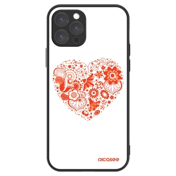 Picasee ULTIMATE CASE MagSafe za Apple iPhone 12 Pro - Big heart