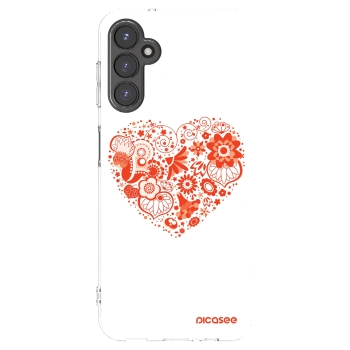 Picasee silikonski prozorni ovitek za Samsung Galaxy A14 5G A146P - Big heart