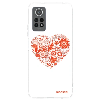 Picasee silikonski prozorni ovitek za Xiaomi Redmi Note 12 Pro 4G - Big heart
