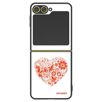 Ovitek za Samsung Galaxy Z Flip6 5G - Big heart