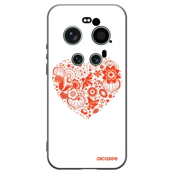 Picasee silikonski črni ovitek za Xiaomi 17 Ultra - Big heart